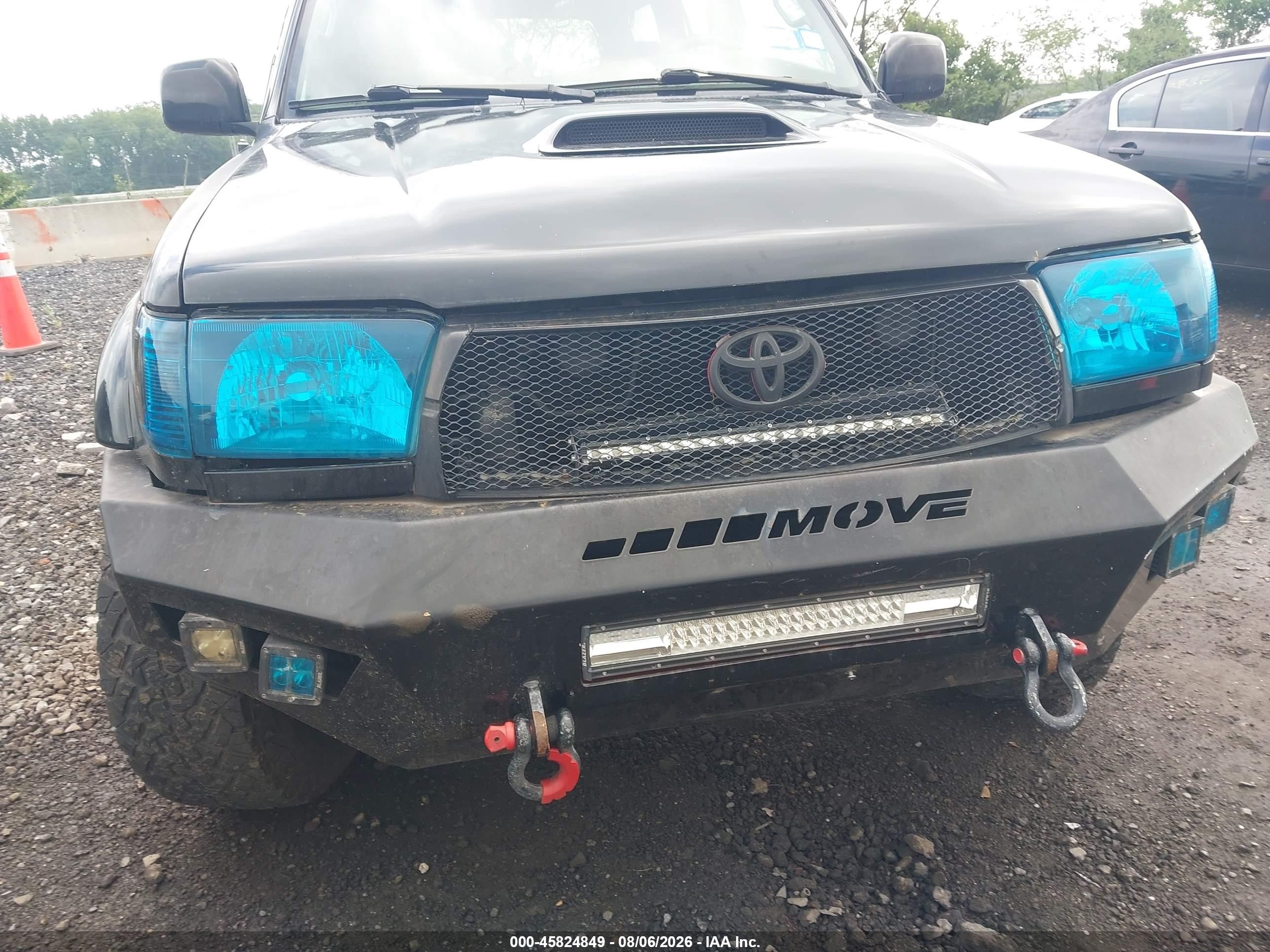 2001 Toyota 4runner Sr5 V6 Черный vin: JT3HN86R610359318
