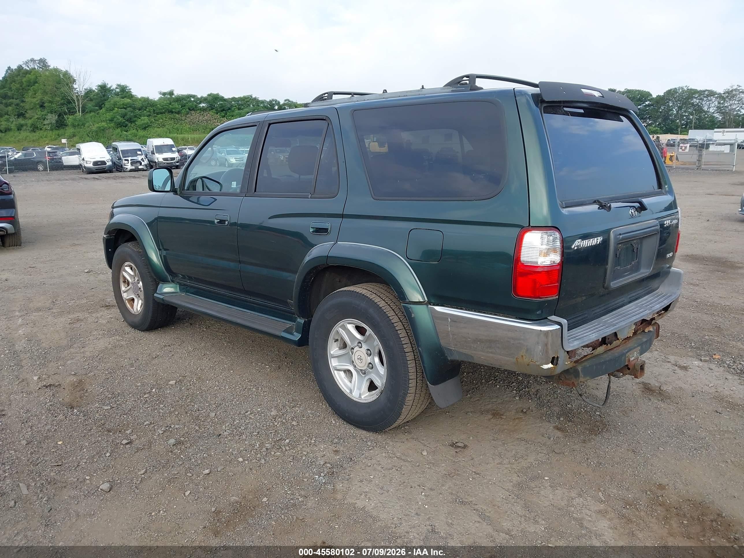 2001 Toyota 4runner Sr5 Green vin: JT3HN86R619045101