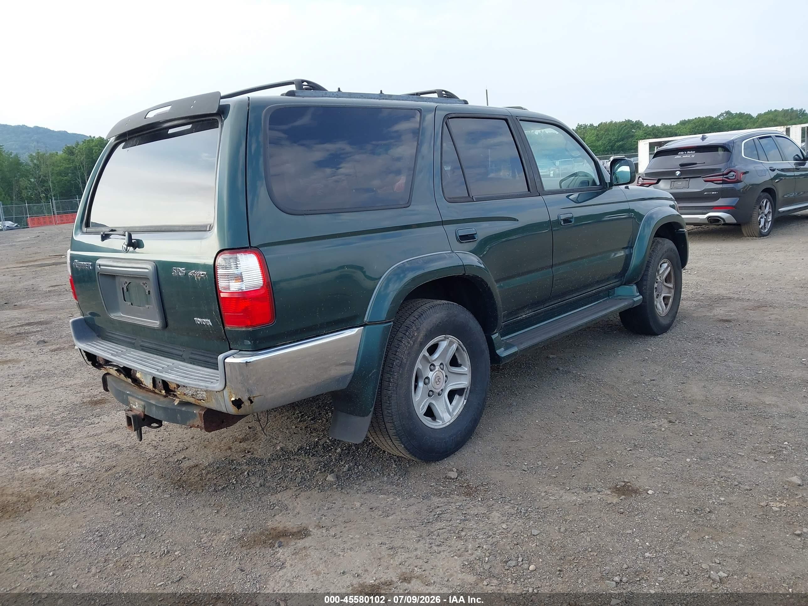 2001 Toyota 4runner Sr5 Green vin: JT3HN86R619045101