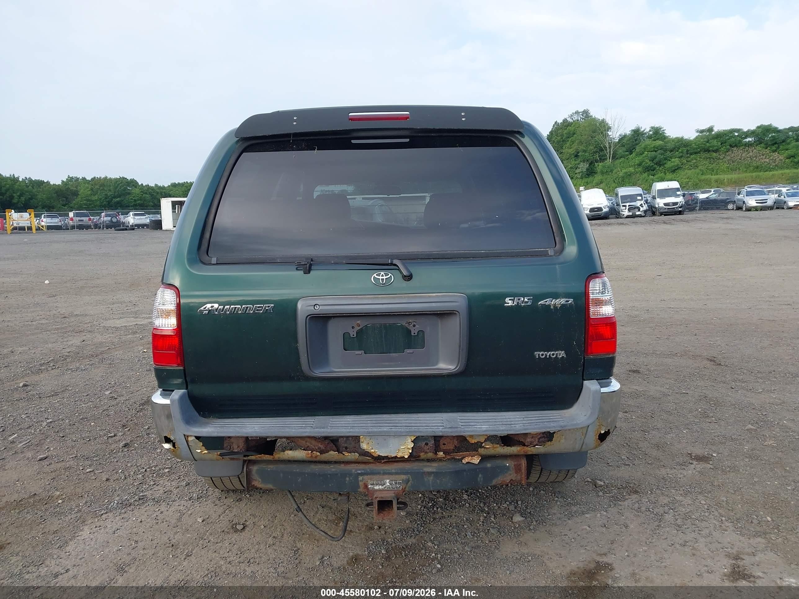 2001 Toyota 4runner Sr5 Green vin: JT3HN86R619045101