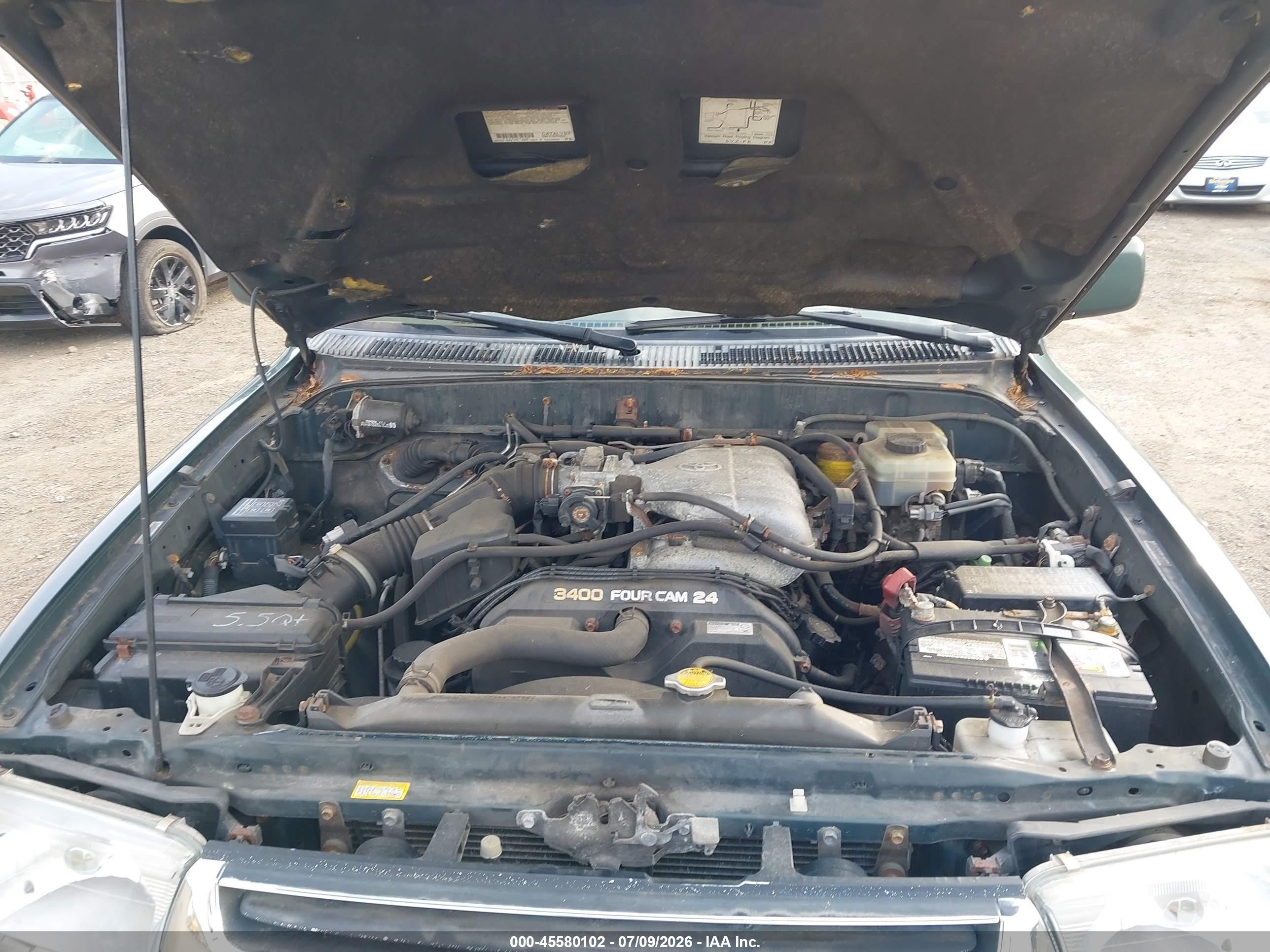 2001 Toyota 4runner Sr5 Green vin: JT3HN86R619045101