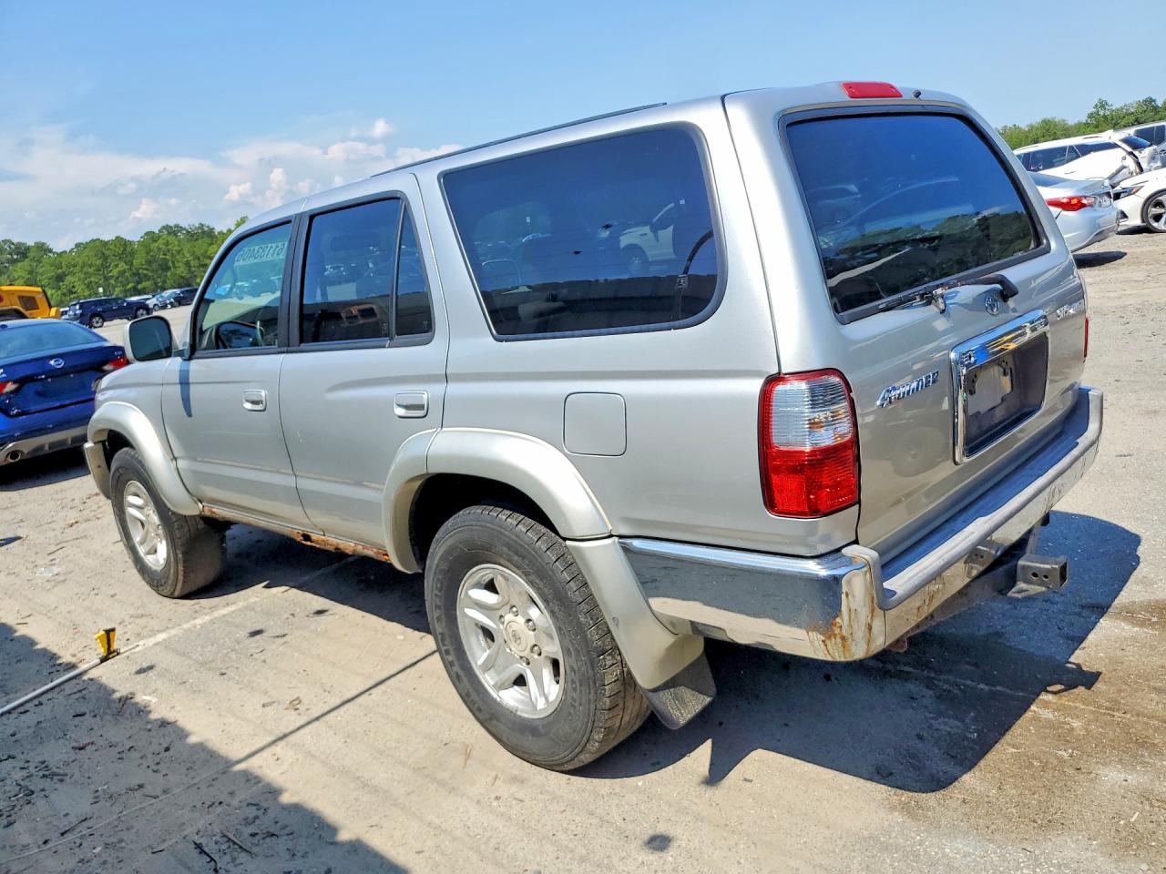 2002 Toyota 4runner Sr5 Silver vin: JT3HN86R620364021