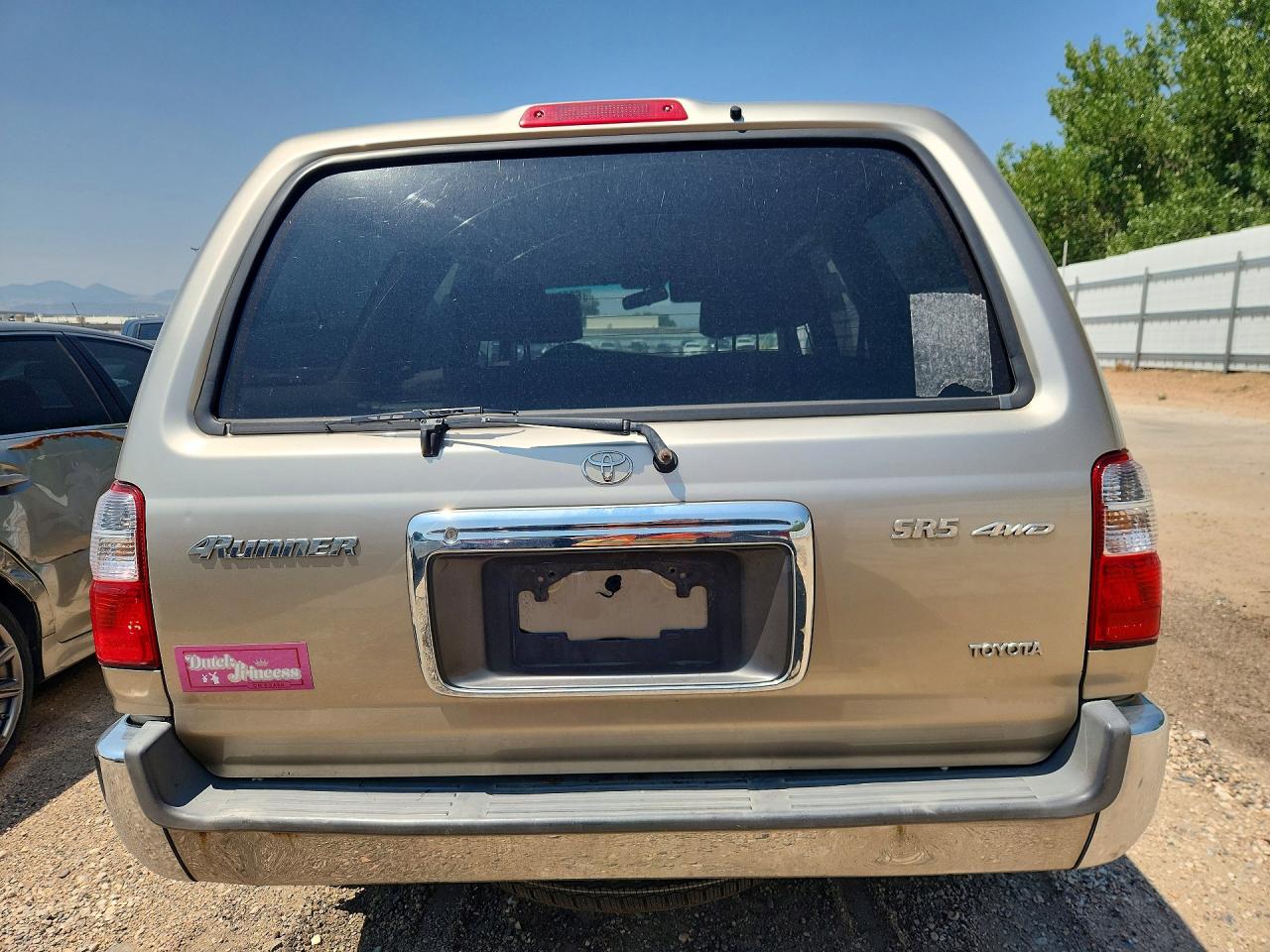 2002 Toyota 4runner Sr5 Бежевый vin: JT3HN86R620364388