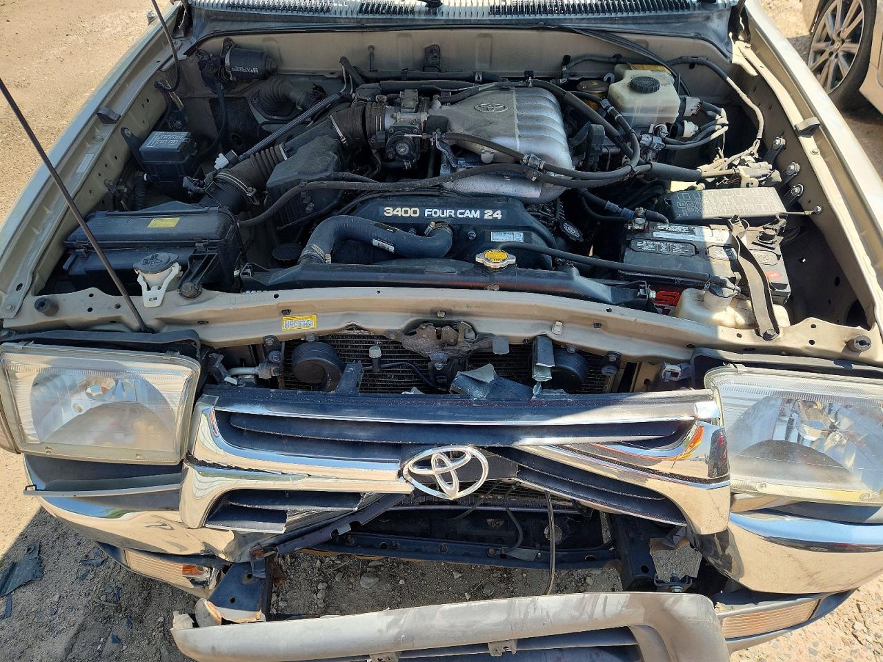 2002 Toyota 4runner Sr5 Бежевый vin: JT3HN86R620364388