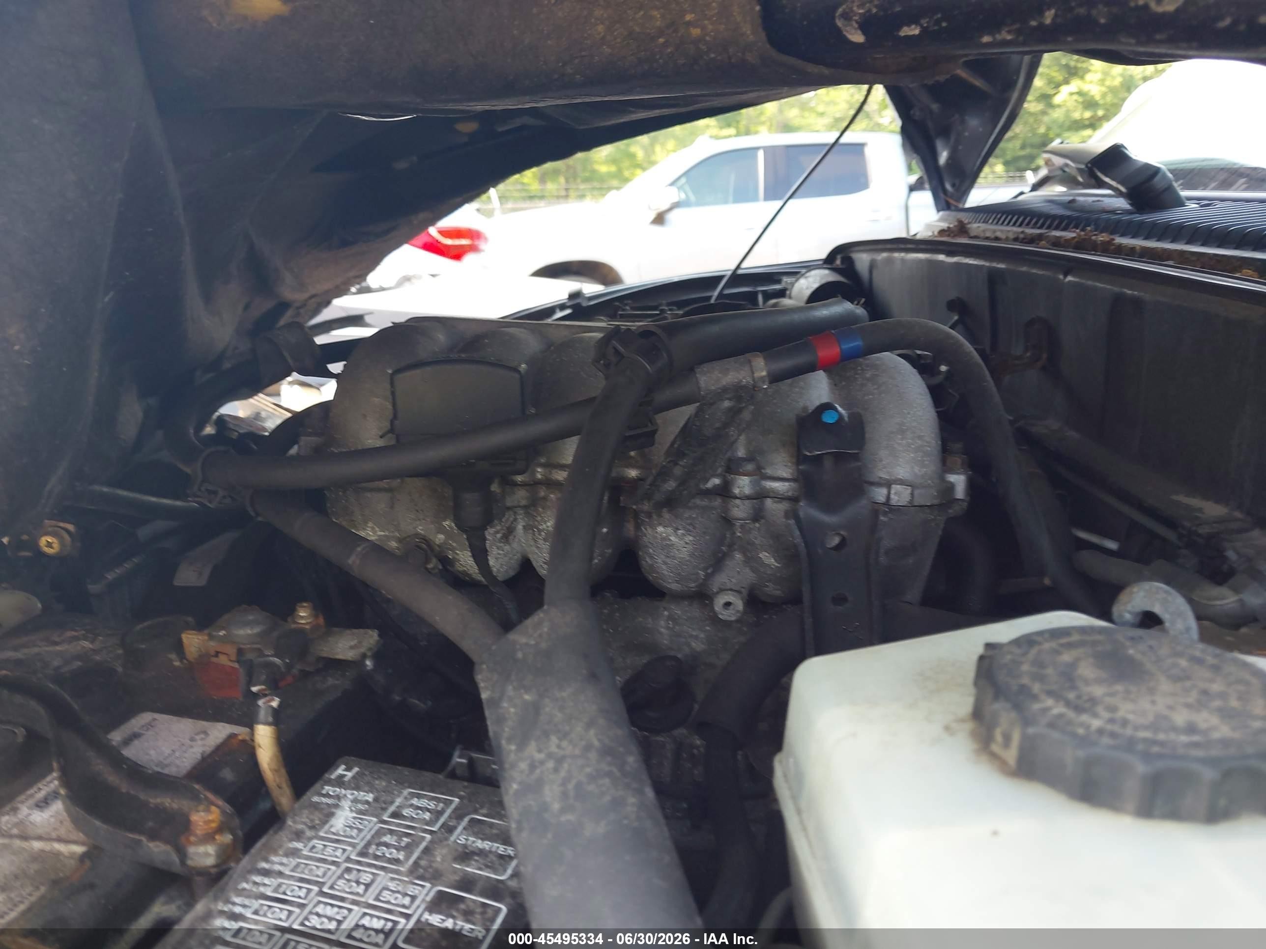 2002 Toyota 4runner Sr5 V6 Black vin: JT3HN86R620373124