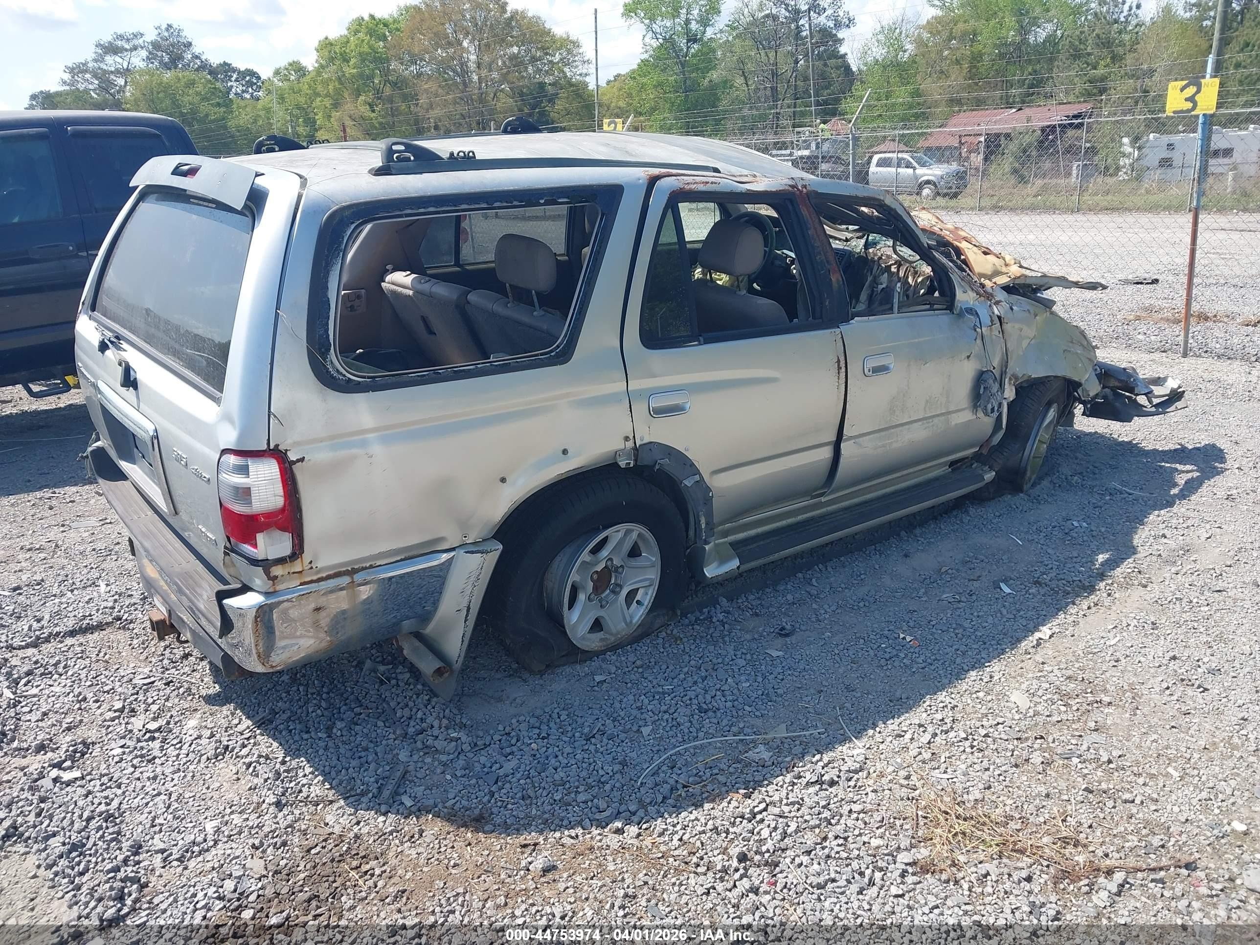 2002 Toyota 4runner Sr5 V6 Silver vin: JT3HN86R620375200