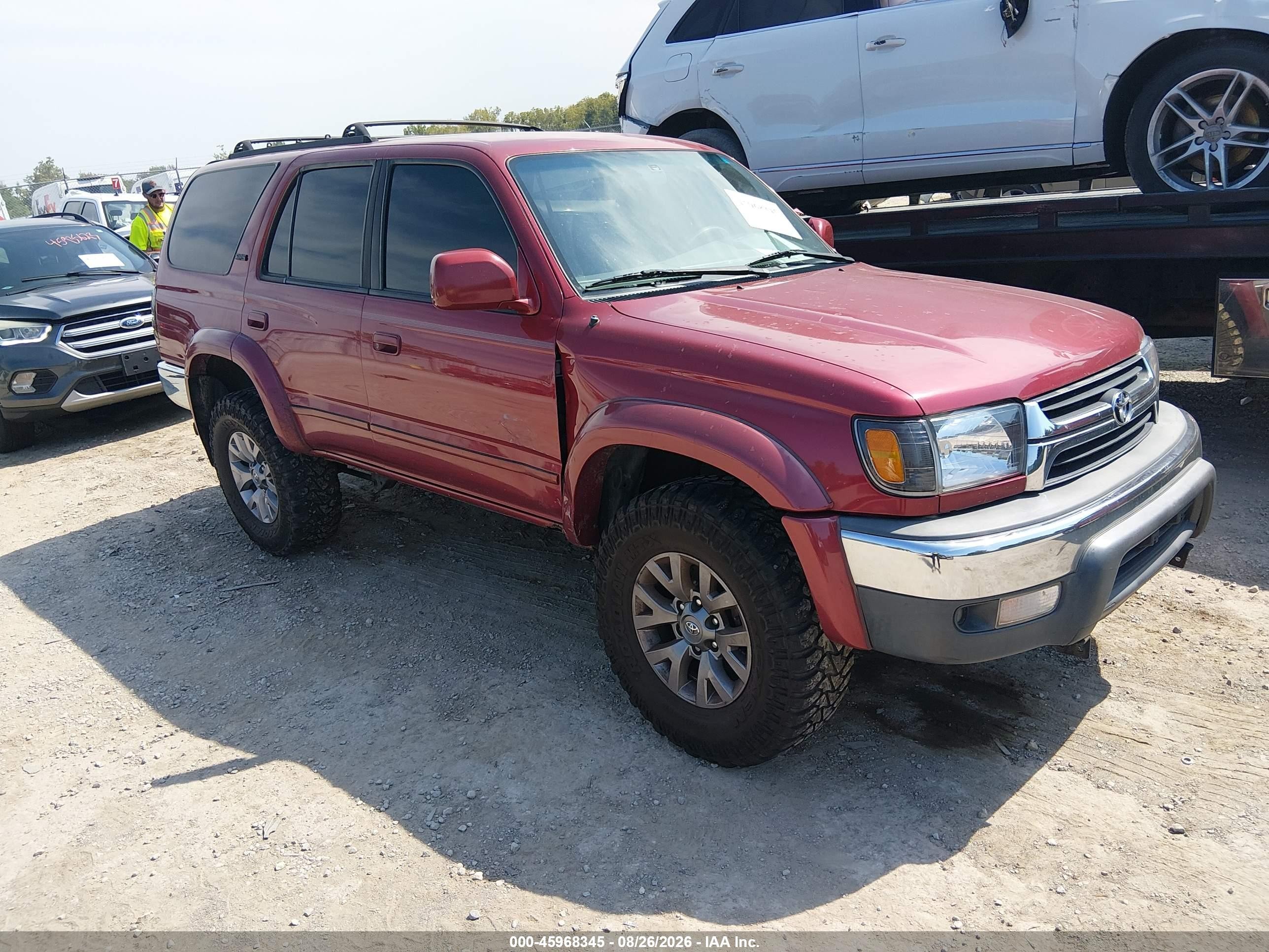 2002 Toyota 4runner Sr5 V6 Maroon vin: JT3HN86R620378064