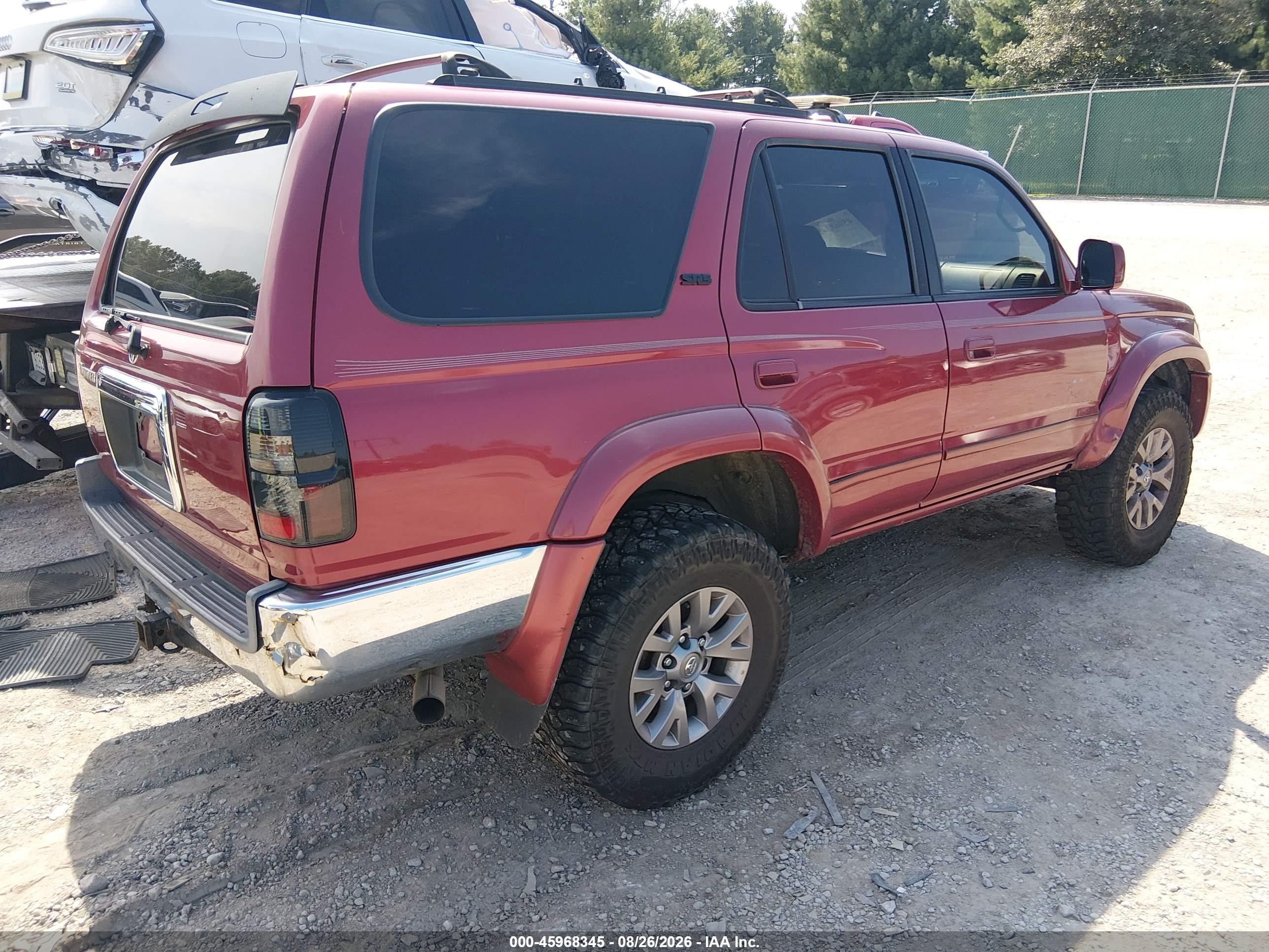 2002 Toyota 4runner Sr5 V6 Maroon vin: JT3HN86R620378064