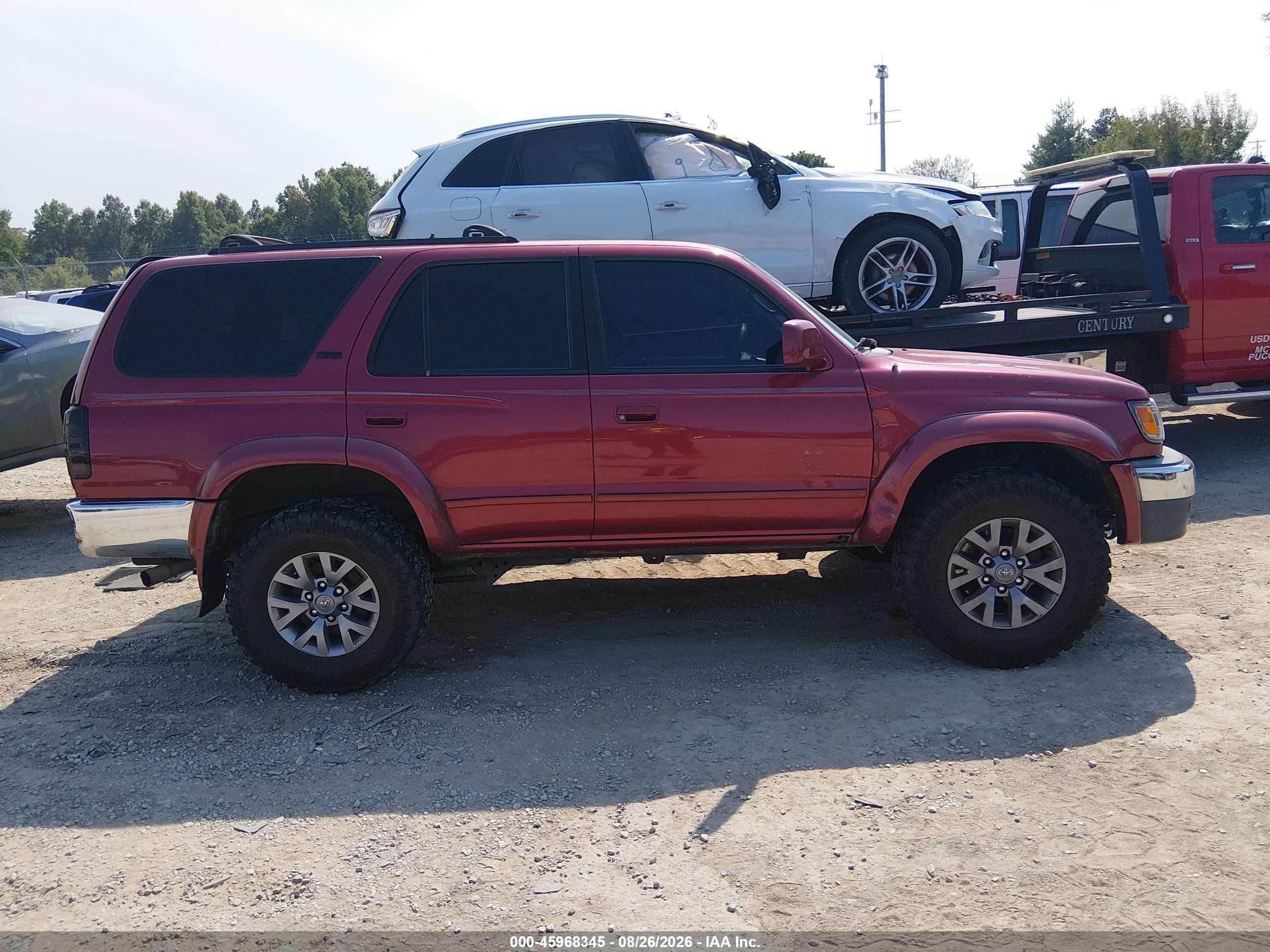 2002 Toyota 4runner Sr5 V6 Maroon vin: JT3HN86R620378064