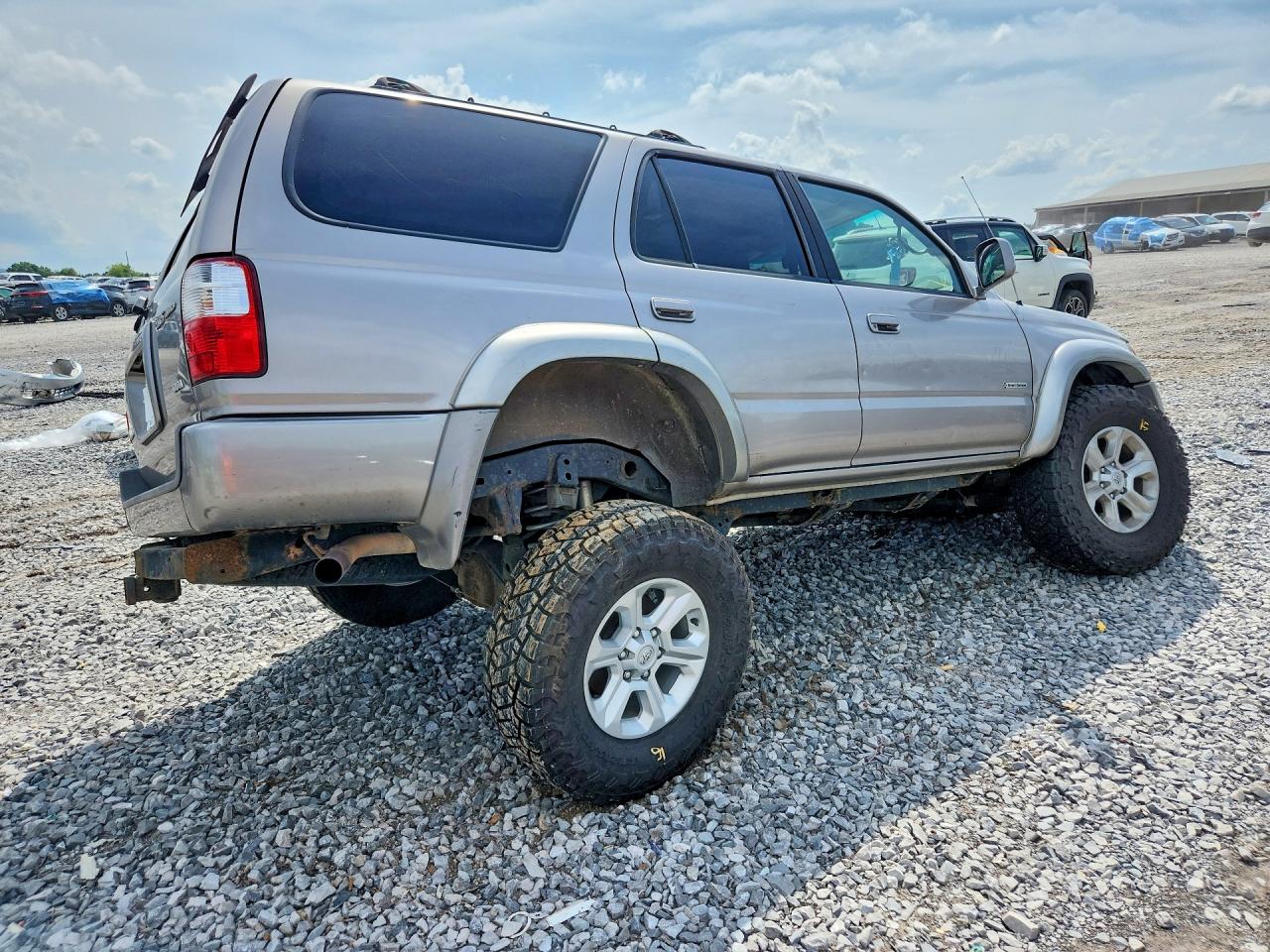 2002 Toyota 4runner Sr5 Silver vin: JT3HN86R620390523
