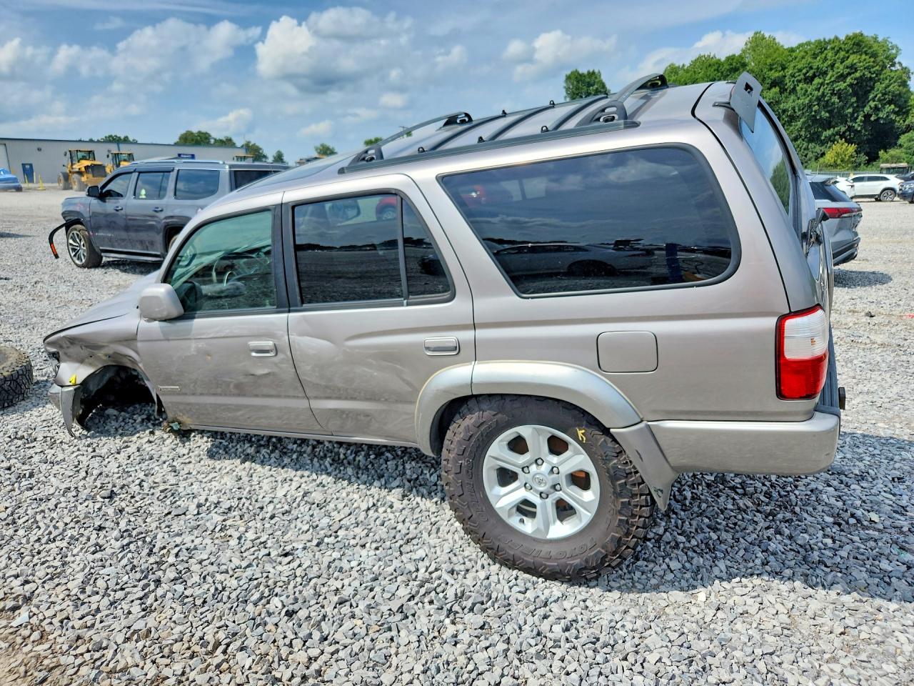 2002 Toyota 4runner Sr5 Silver vin: JT3HN86R620390523