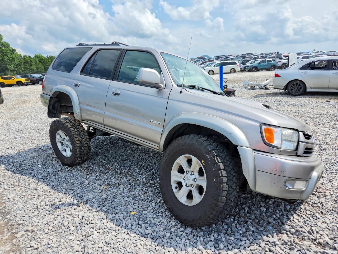 2002 Toyota 4runner Sr5 Silver vin: JT3HN86R620390523