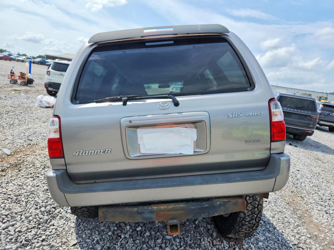 2002 Toyota 4runner Sr5 Silver vin: JT3HN86R620390523