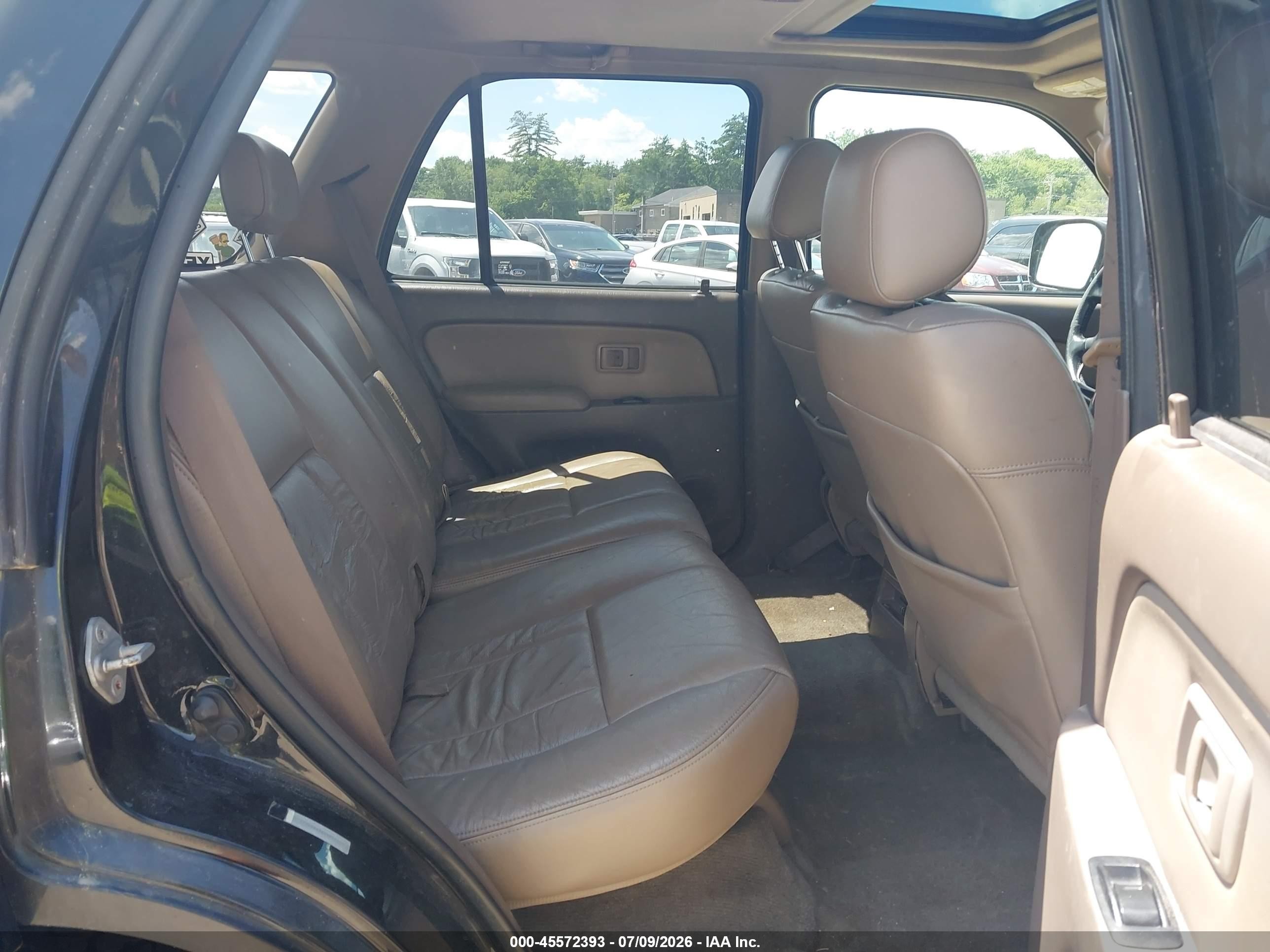 2002 Toyota 4runner Sr5 V6 Black vin: JT3HN86R629064037