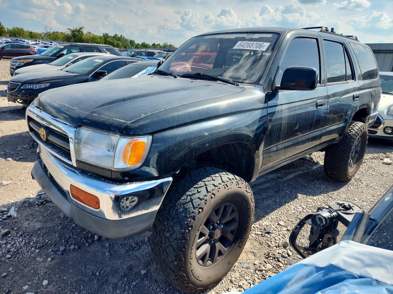 1997 Toyota 4runner Sr5 Black vin: JT3HN86R6V0117778