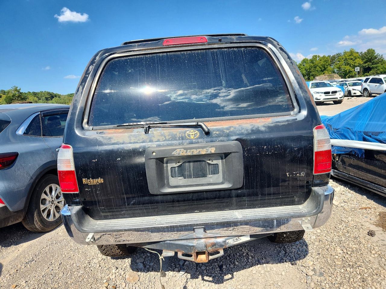 1997 Toyota 4runner Sr5 Black vin: JT3HN86R6V0117778