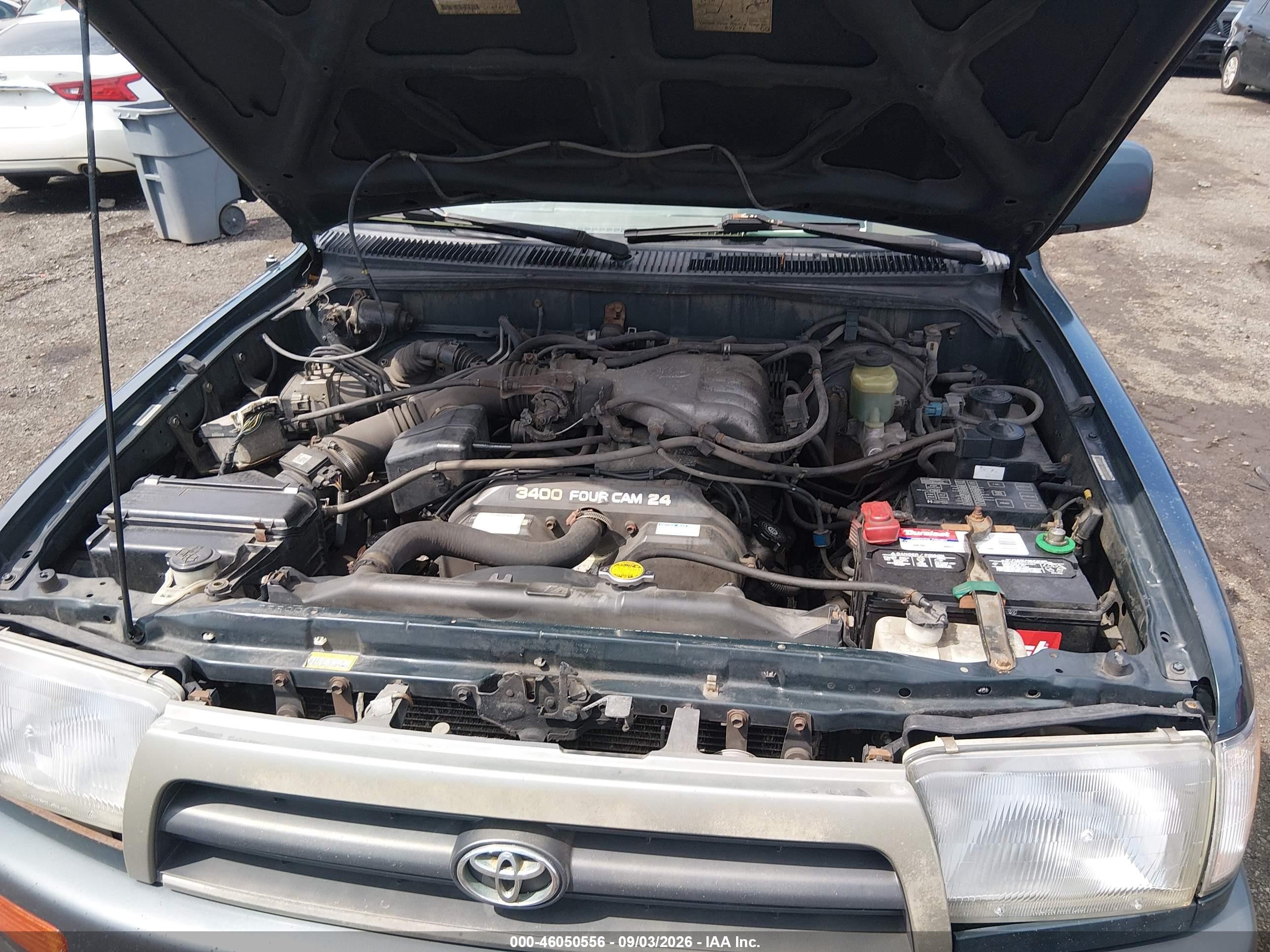 1998 Toyota 4runner Sr5 V6 Gray vin: JT3HN86R6W0177559