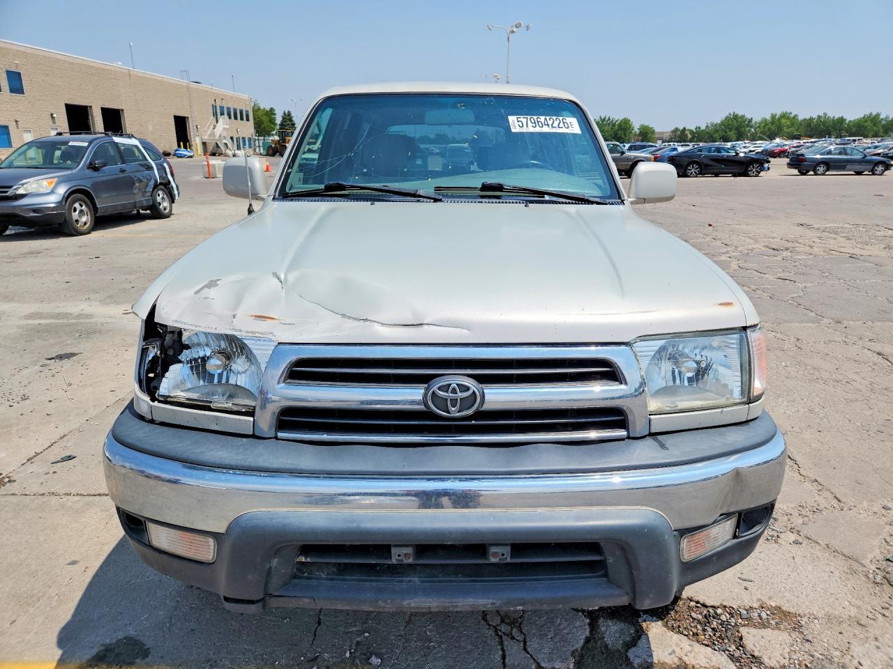 1999 Toyota 4runner Sr5 Gray vin: JT3HN86R6X0224056