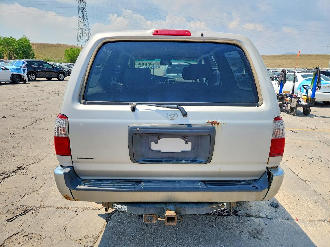 1999 Toyota 4runner Sr5 Gray vin: JT3HN86R6X0224056