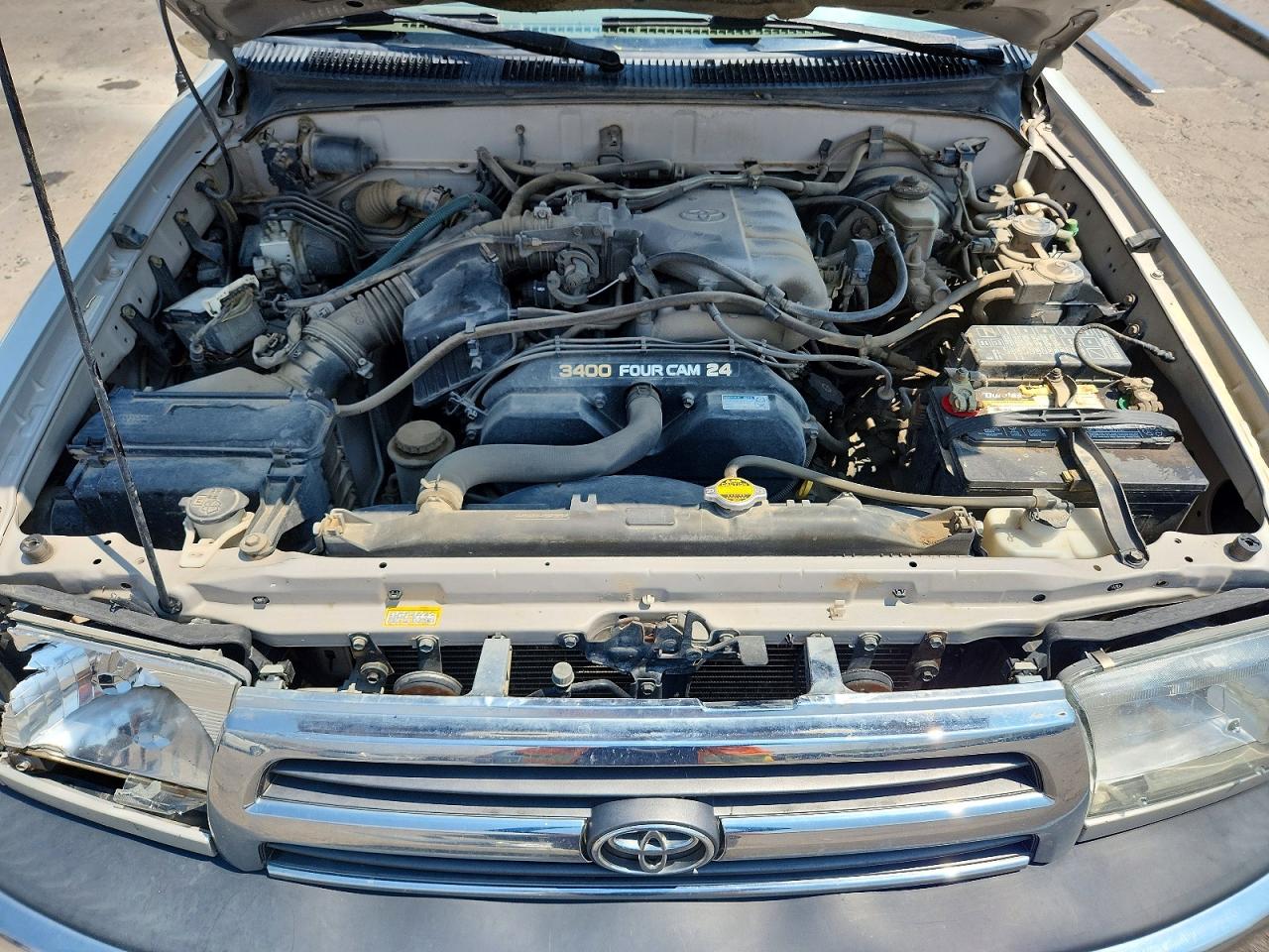 1999 Toyota 4runner Sr5 Gray vin: JT3HN86R6X0224056