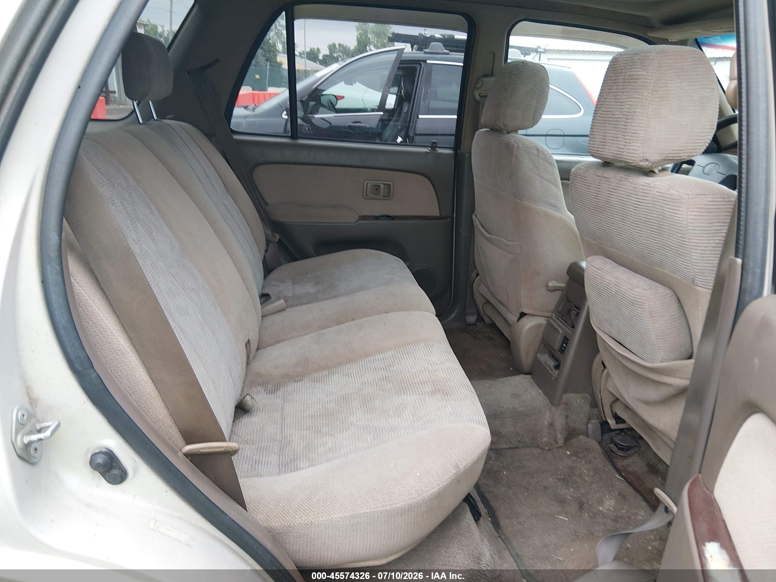 2000 Toyota 4runner Sr5 V6 Beige vin: JT3HN86R6Y0274683