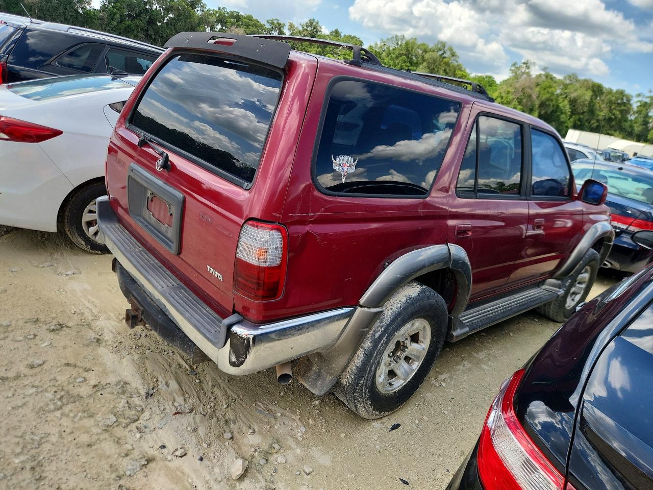 2000 Toyota 4runner Sr5 Red vin: JT3HN86R6Y0281049