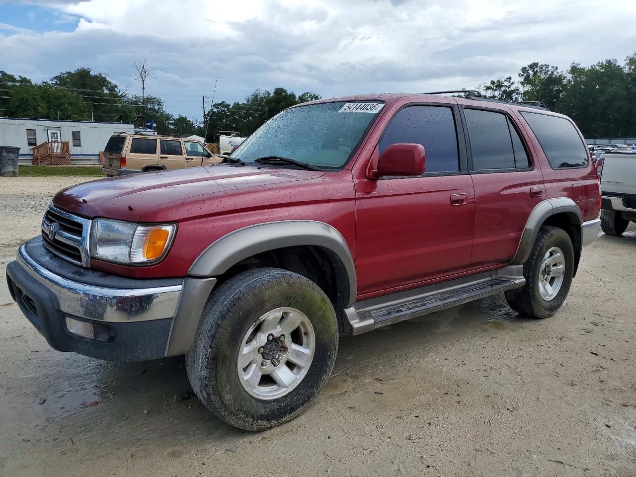 2000 Toyota 4runner Sr5 Red vin: JT3HN86R6Y0281049
