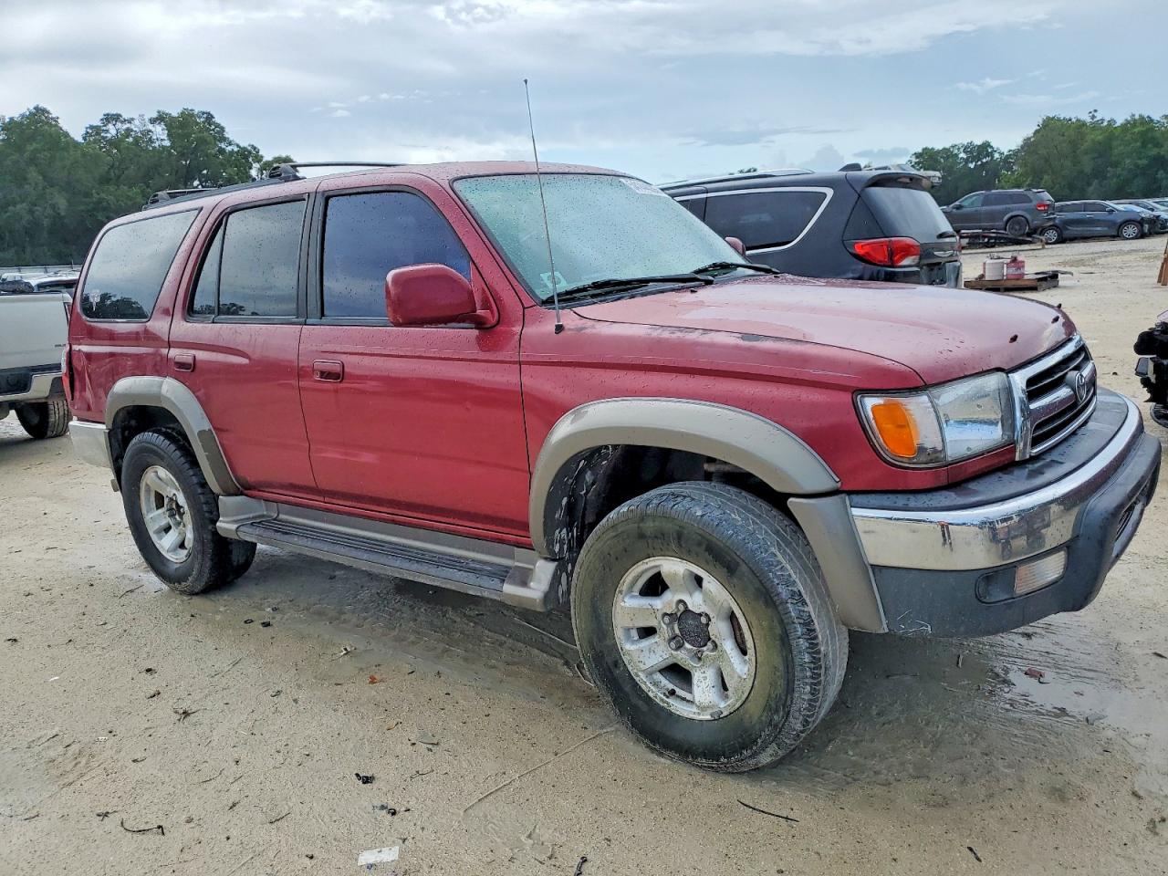 2000 Toyota 4runner Sr5 Red vin: JT3HN86R6Y0281049