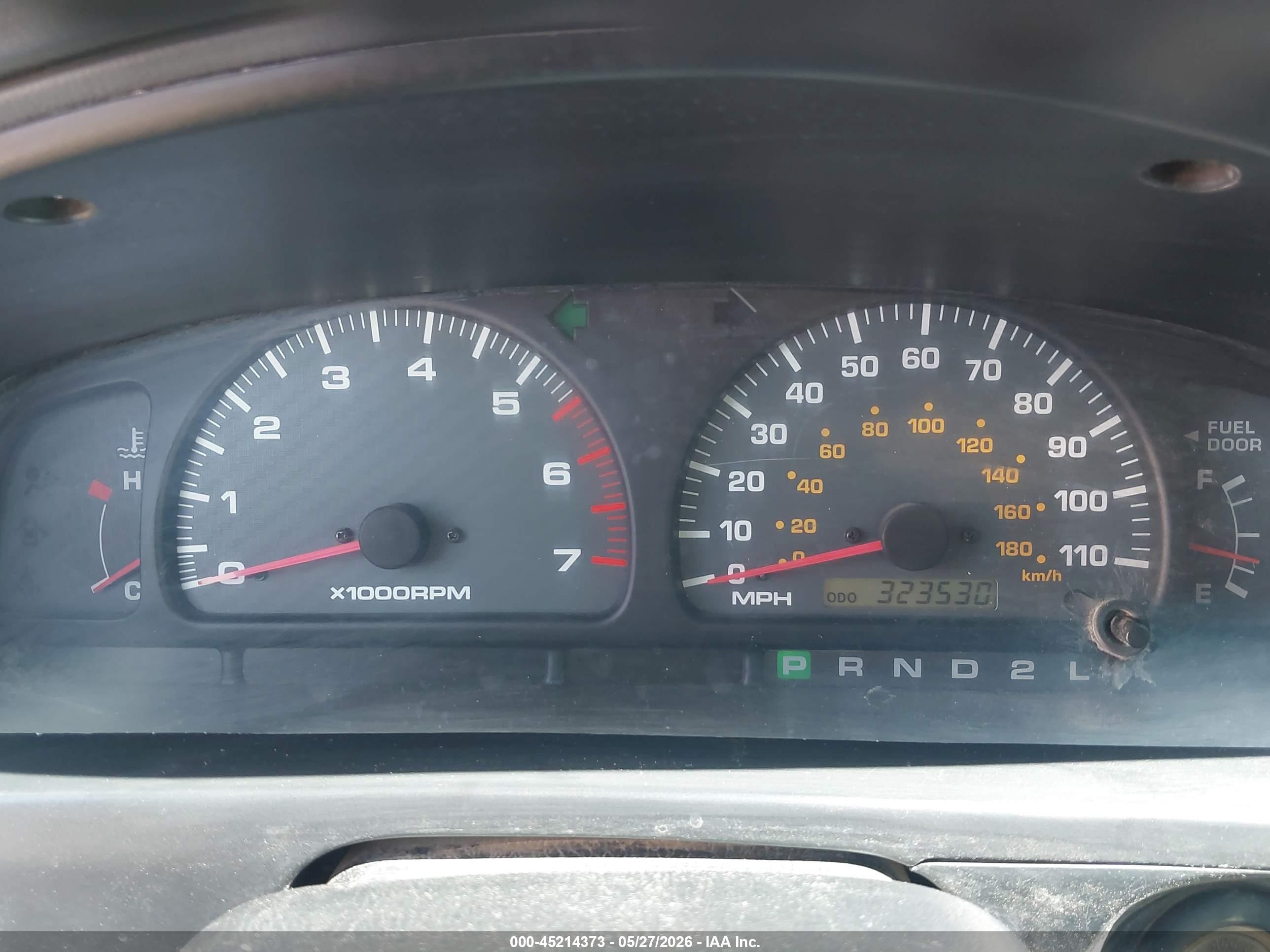 2000 Toyota 4runner Sr5 V6 Silver vin: JT3HN86R6Y0317290