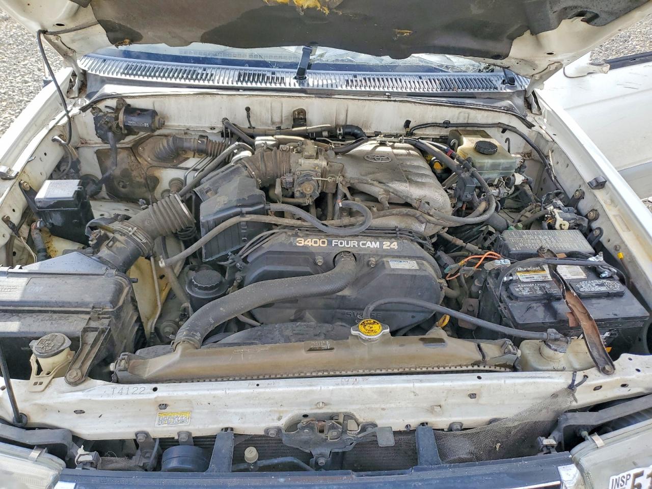 2001 Toyota 4runner Sr5 Белый vin: JT3HN86R710327252