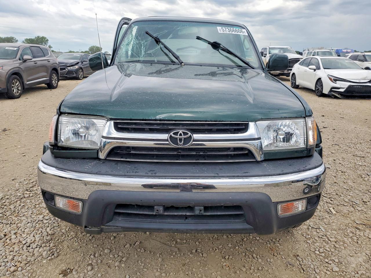 2001 Toyota 4runner Sr5 Green vin: JT3HN86R710329955