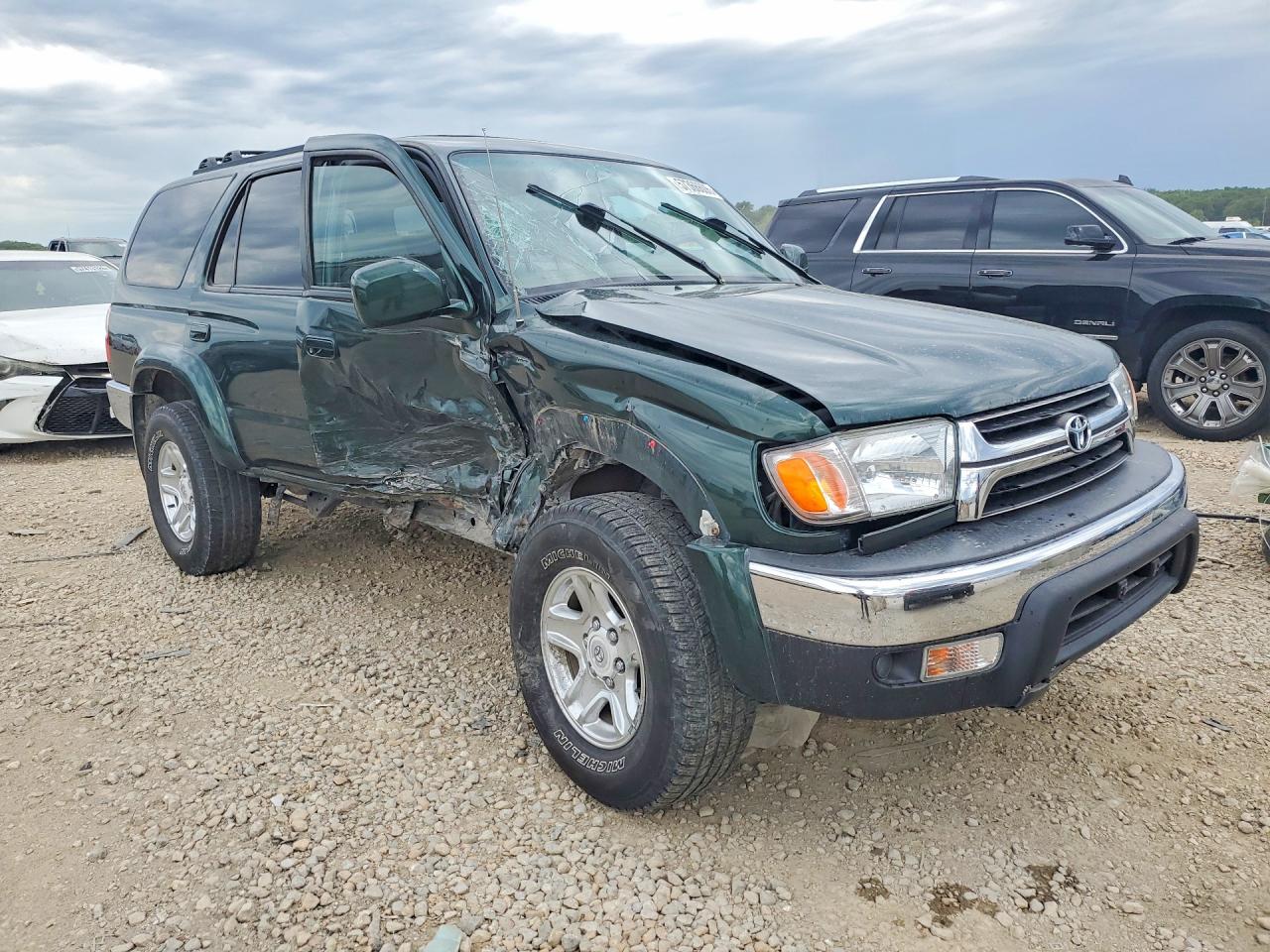 2001 Toyota 4runner Sr5 Green vin: JT3HN86R710329955