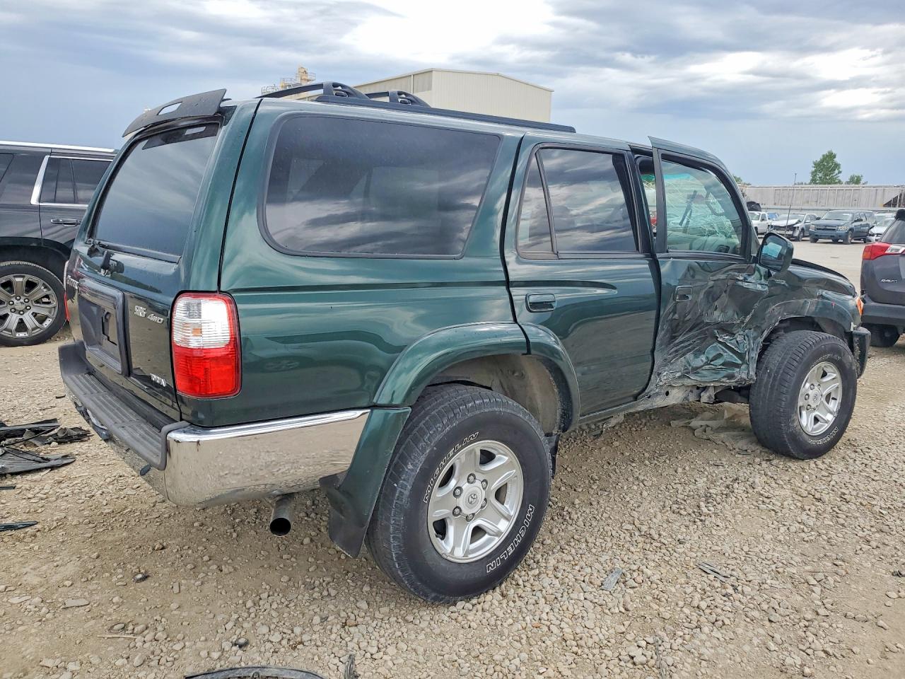 2001 Toyota 4runner Sr5 Green vin: JT3HN86R710329955