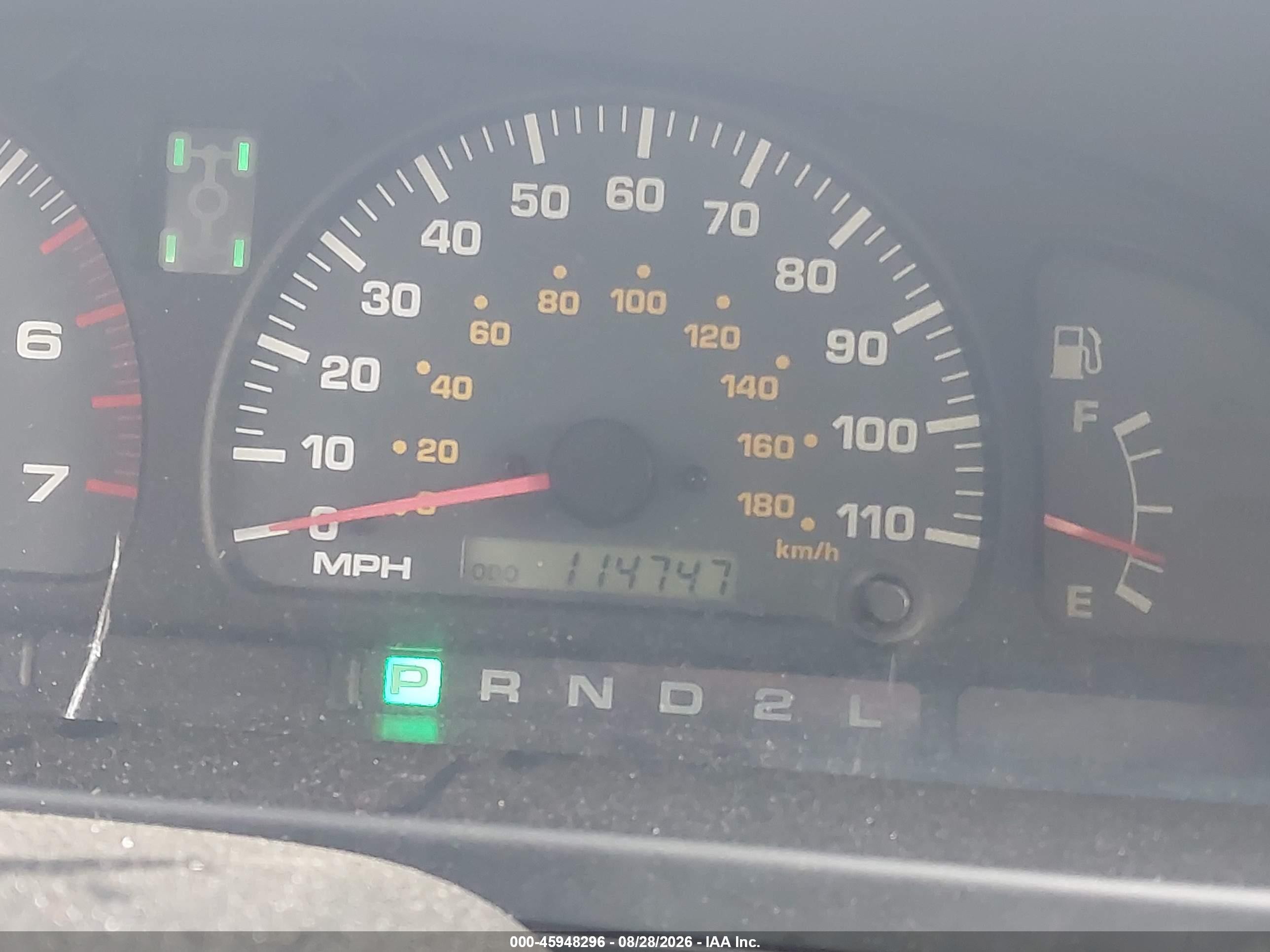 2001 Toyota 4runner Sr5 V6 Silver vin: JT3HN86R710339465