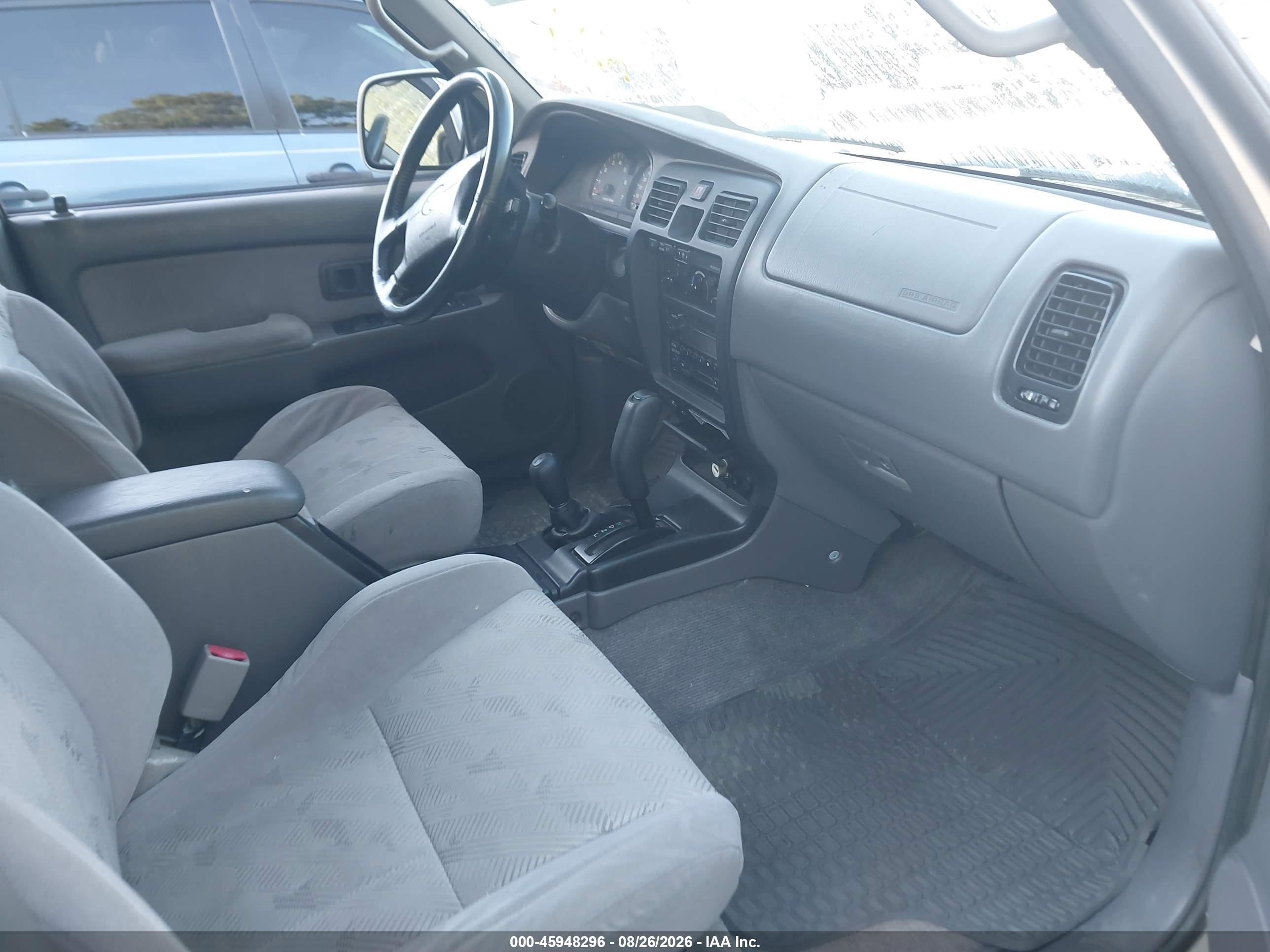2001 Toyota 4runner Sr5 V6 Silver vin: JT3HN86R710339465