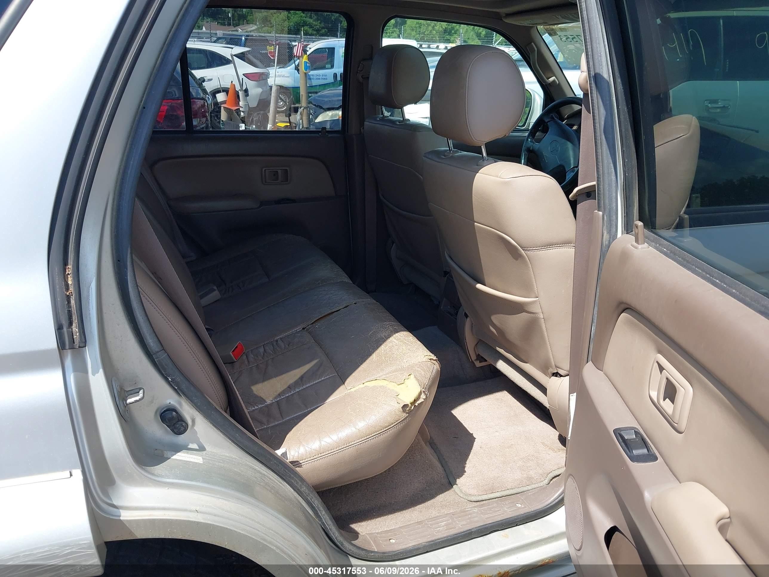 2001 Toyota 4runner Sr5 V6 Silver vin: JT3HN86R710351003