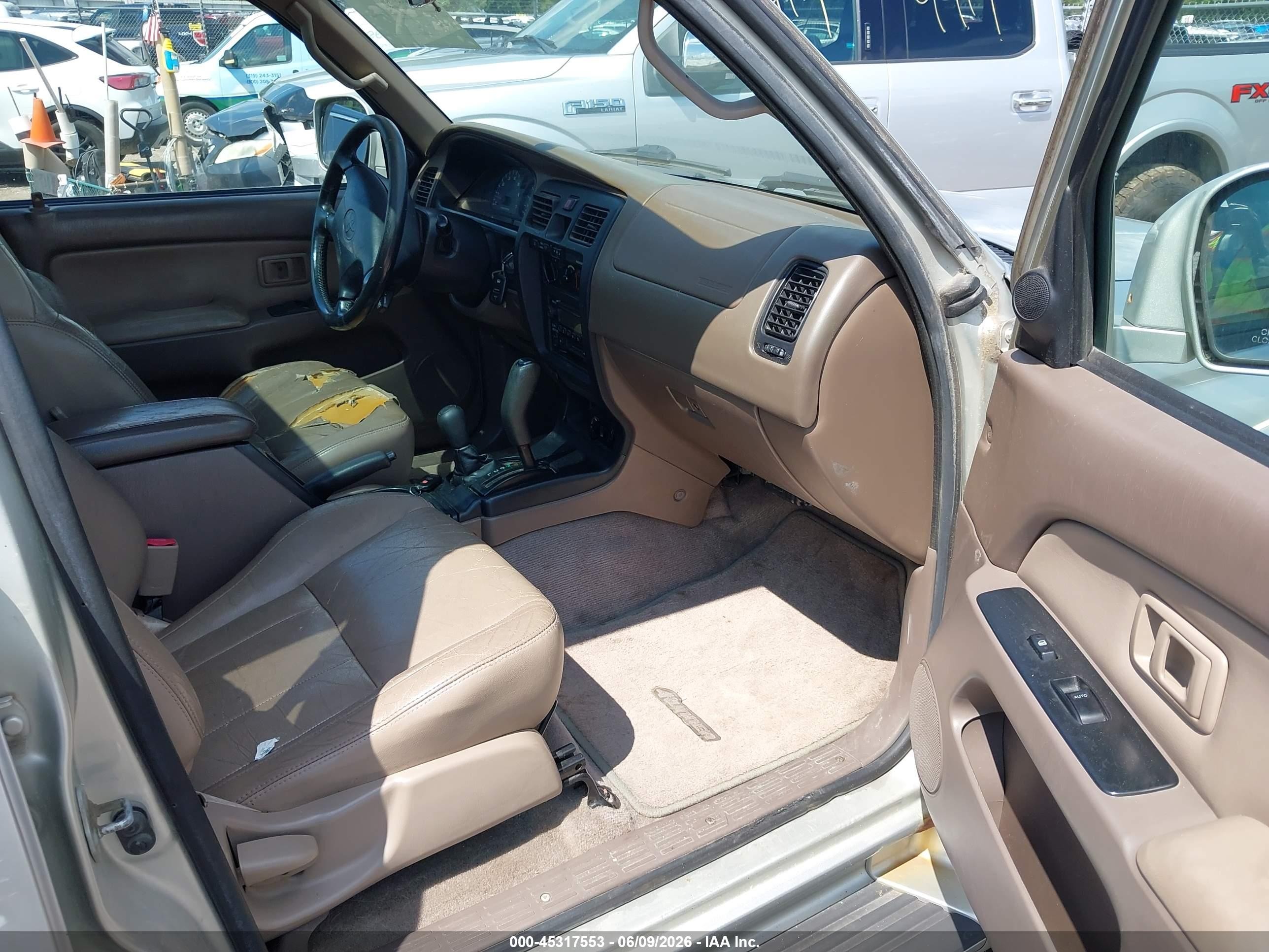 2001 Toyota 4runner Sr5 V6 Silver vin: JT3HN86R710351003