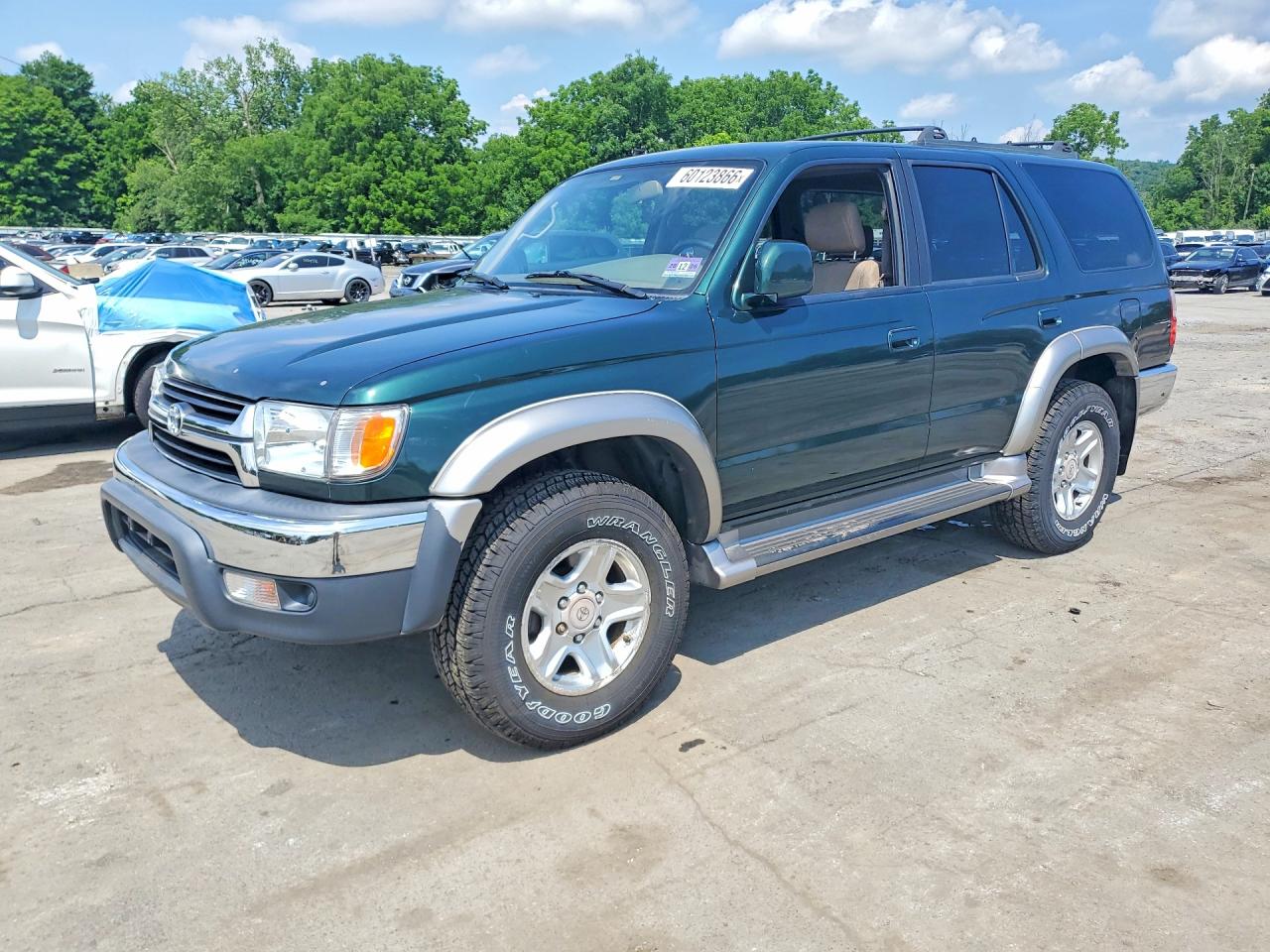 2002 Toyota 4runner Sr5 Green vin: JT3HN86R720367641