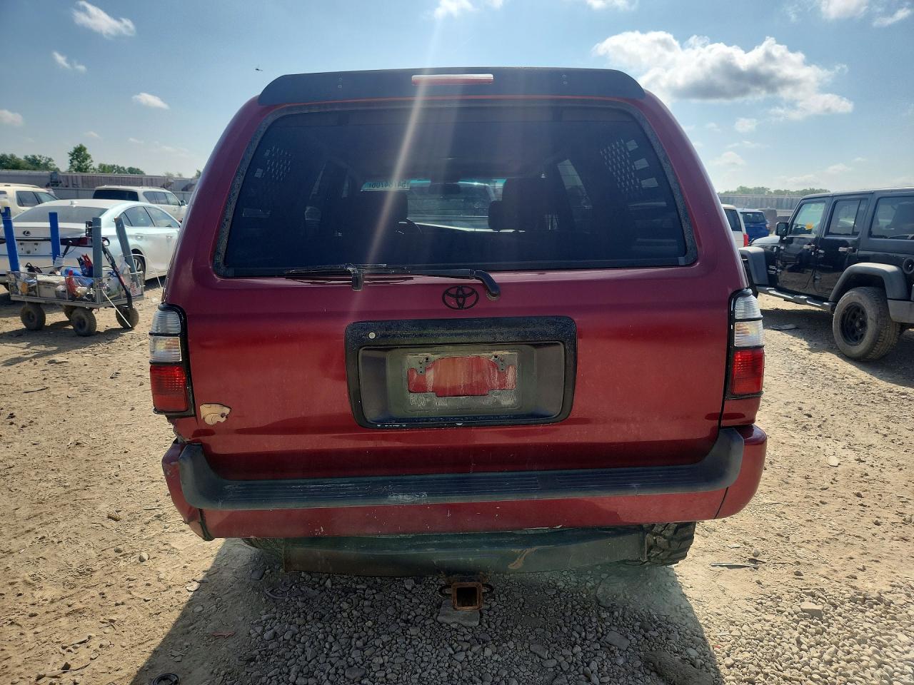 2002 Toyota 4runner Sr5 Burgundy vin: JT3HN86R720373990