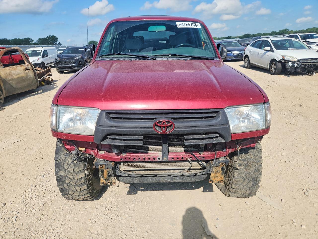 2002 Toyota 4runner Sr5 Burgundy vin: JT3HN86R720373990