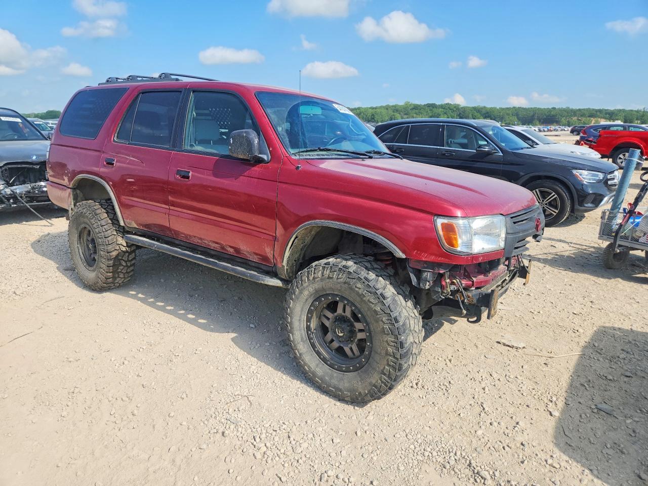 2002 Toyota 4runner Sr5 Burgundy vin: JT3HN86R720373990