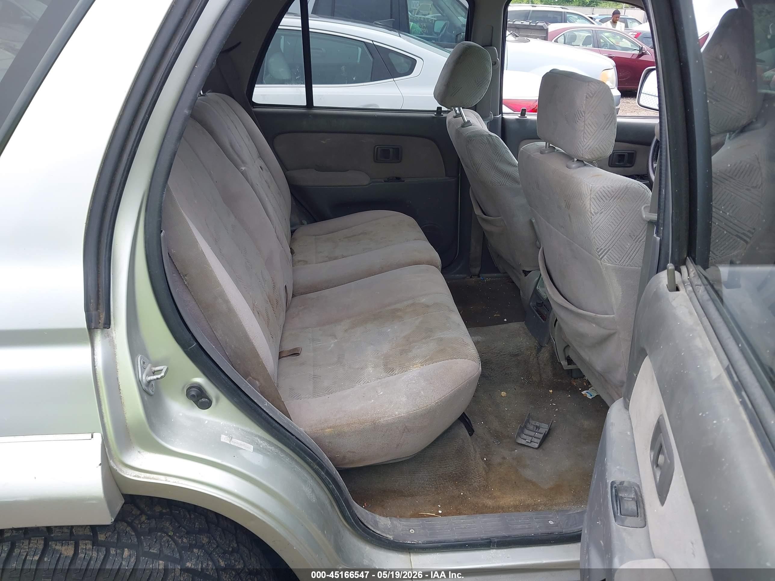 2002 Toyota 4runner Sr5 V6 Silver vin: JT3HN86R720384651