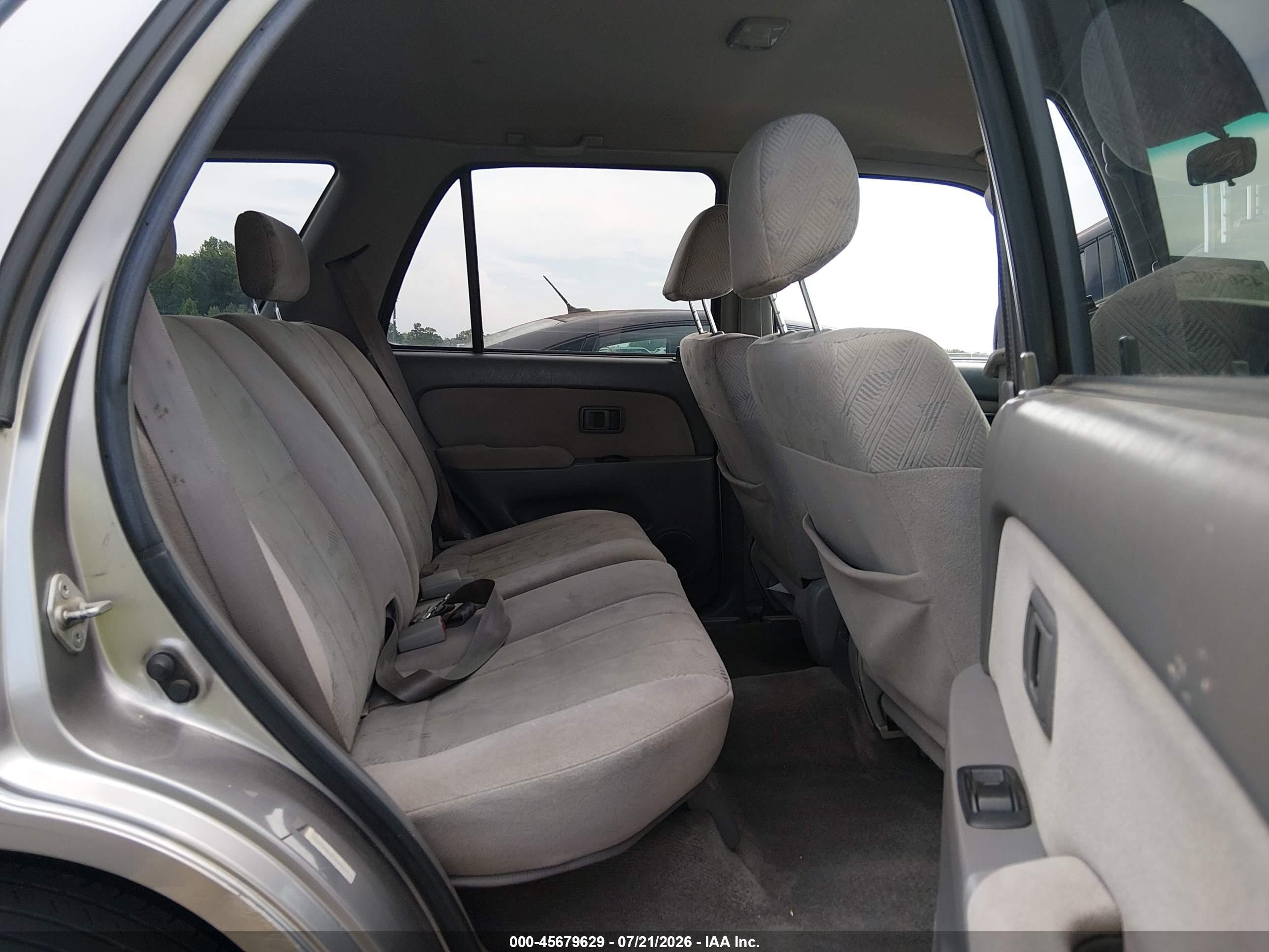 2002 Toyota 4runner Sr5 V6 Silver vin: JT3HN86R729062734