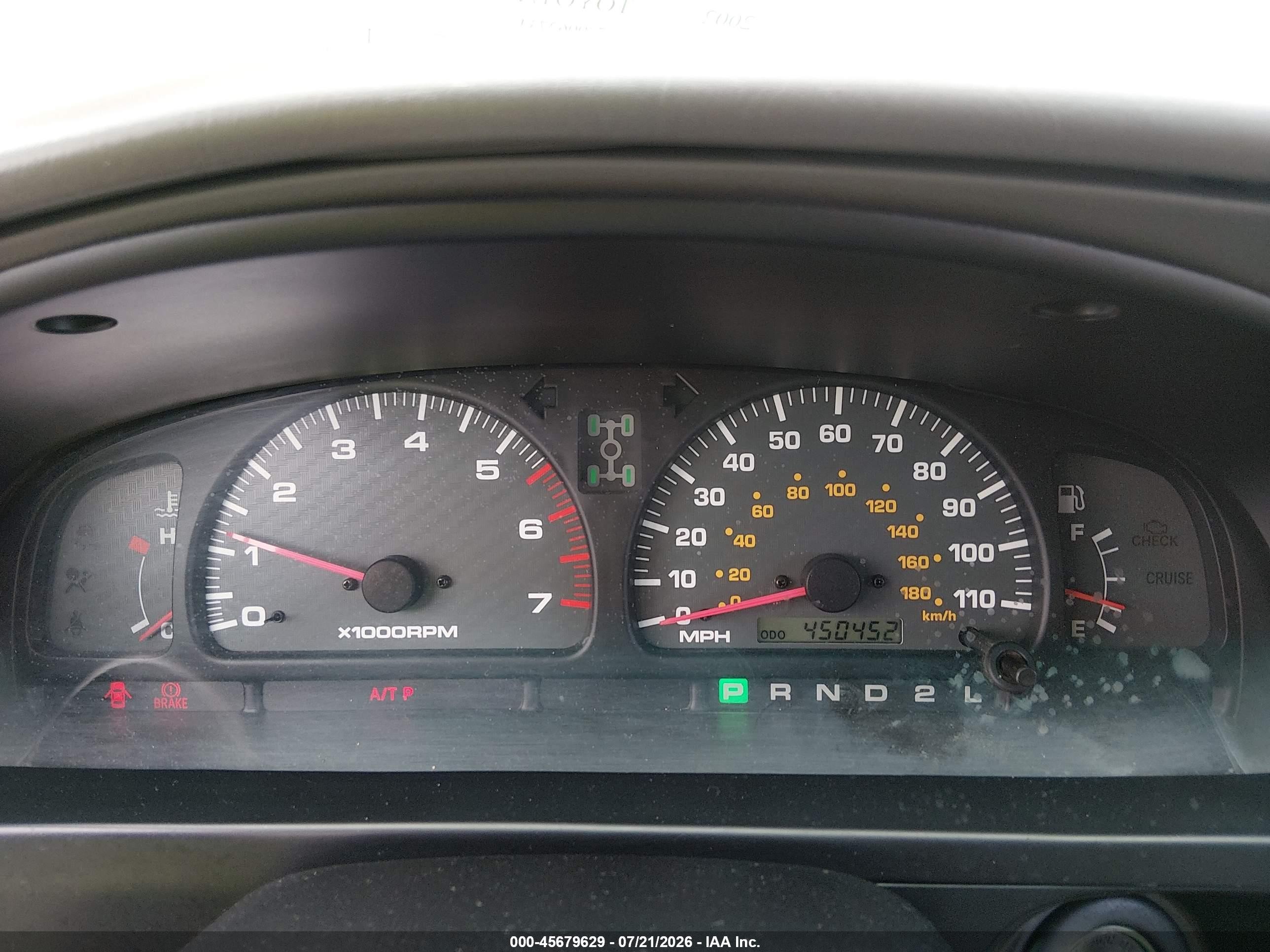 2002 Toyota 4runner Sr5 V6 Silver vin: JT3HN86R729062734