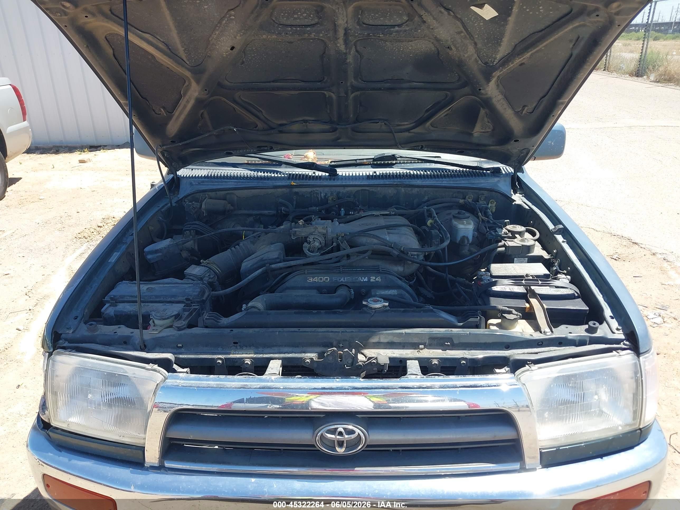 1996 Toyota 4runner Sr5 Green vin: JT3HN86R7T0041677