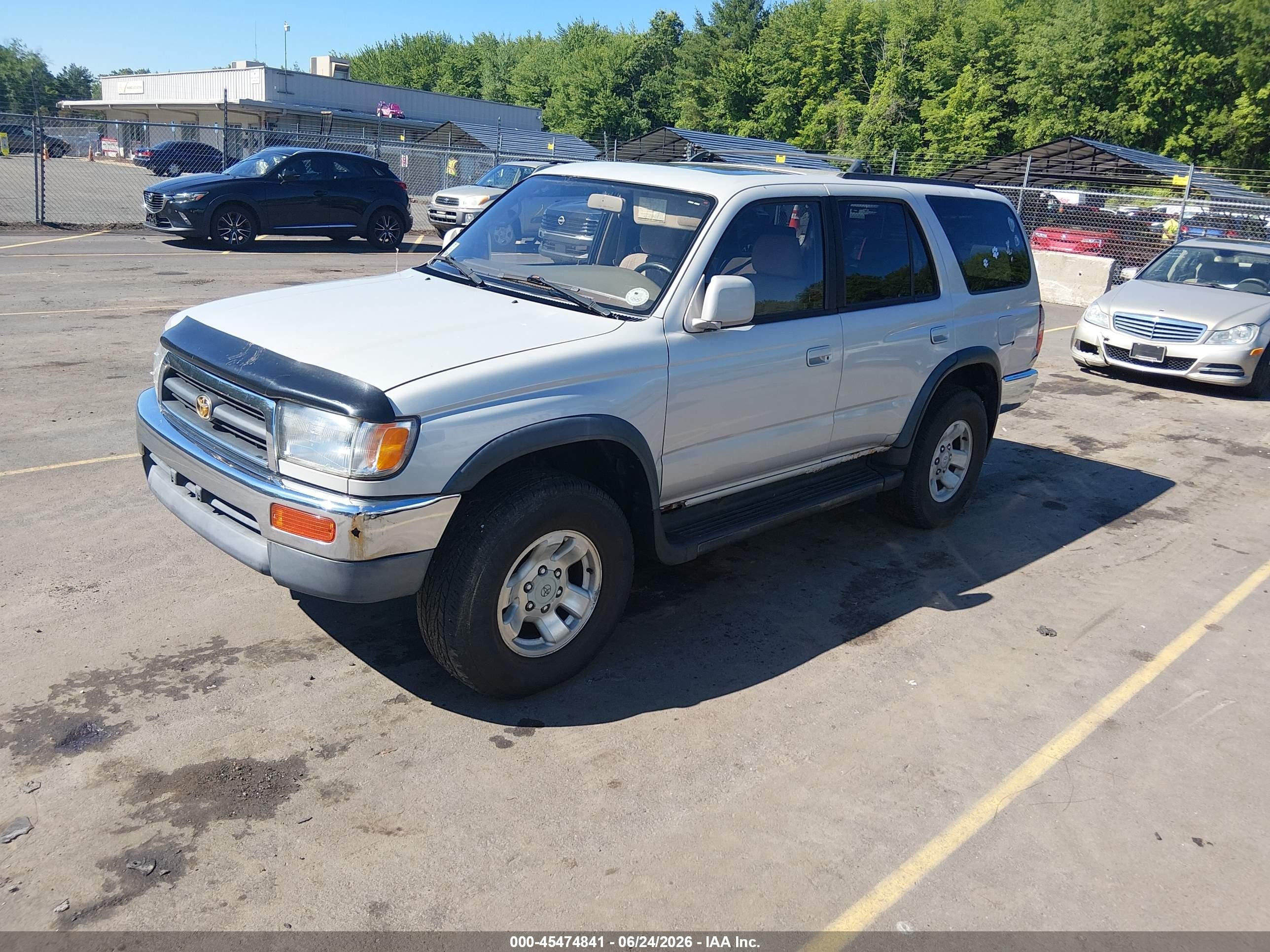 1997 Toyota 4runner Sr5 V6 Cream vin: JT3HN86R7V0067294