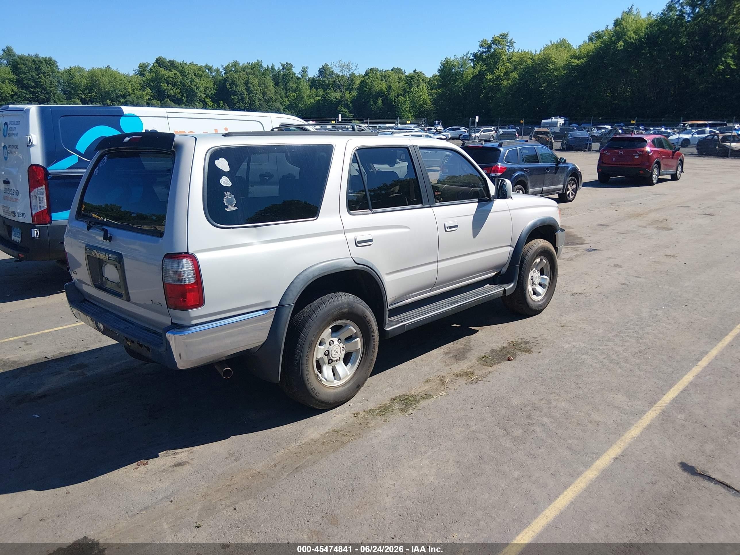1997 Toyota 4runner Sr5 V6 Cream vin: JT3HN86R7V0067294