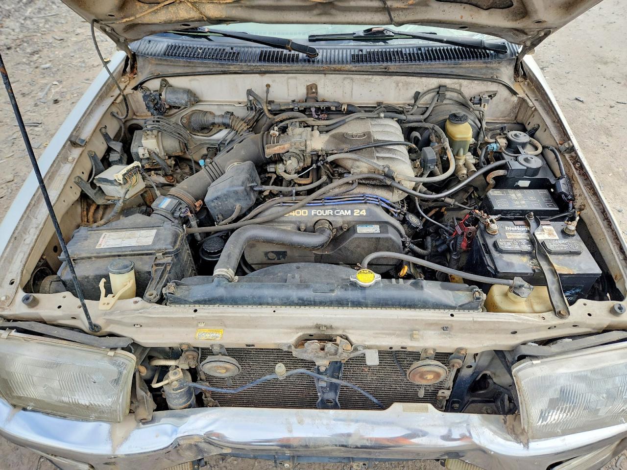 1997 Toyota 4runner Sr5 Silver vin: JT3HN86R7V0082152