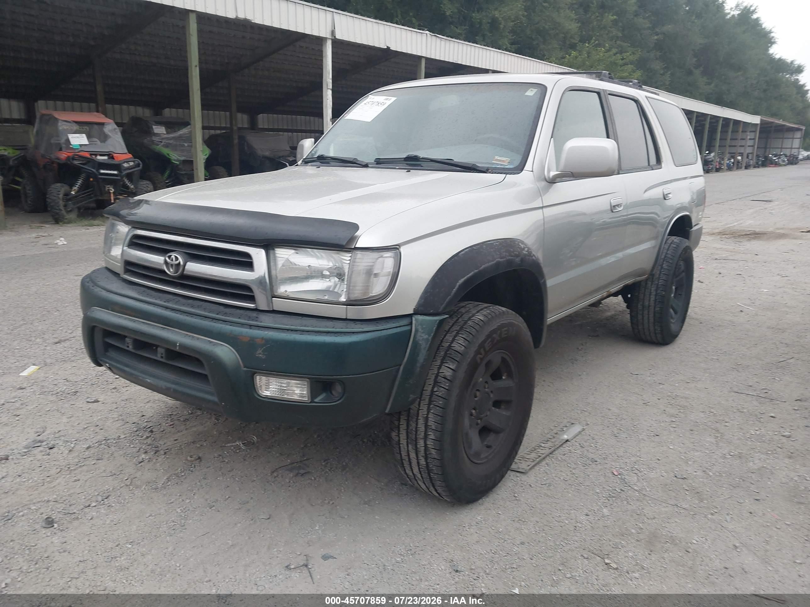 1999 Toyota 4runner Sr5 V6 Gray vin: JT3HN86R7X0228326