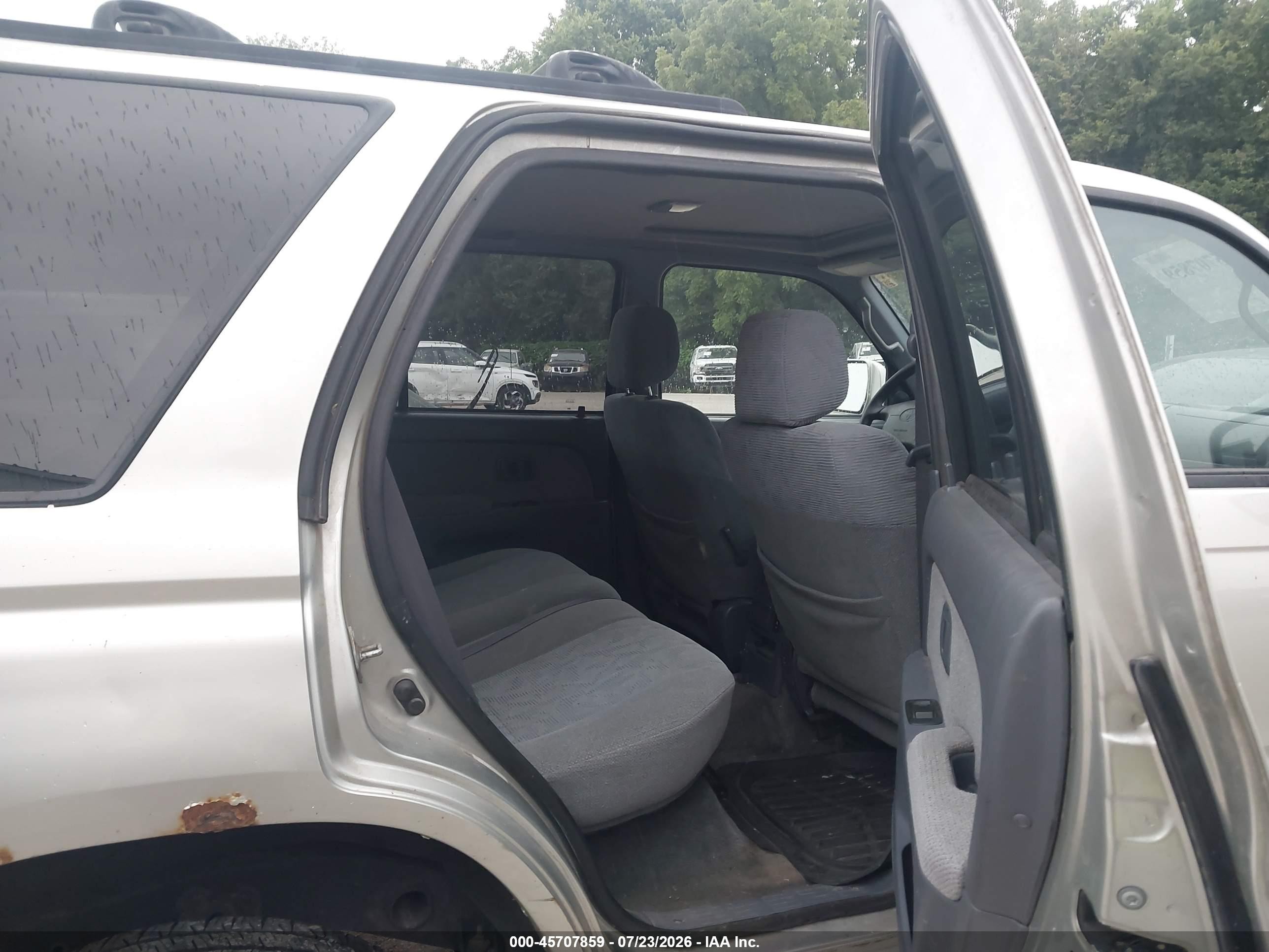 1999 Toyota 4runner Sr5 V6 Gray vin: JT3HN86R7X0228326